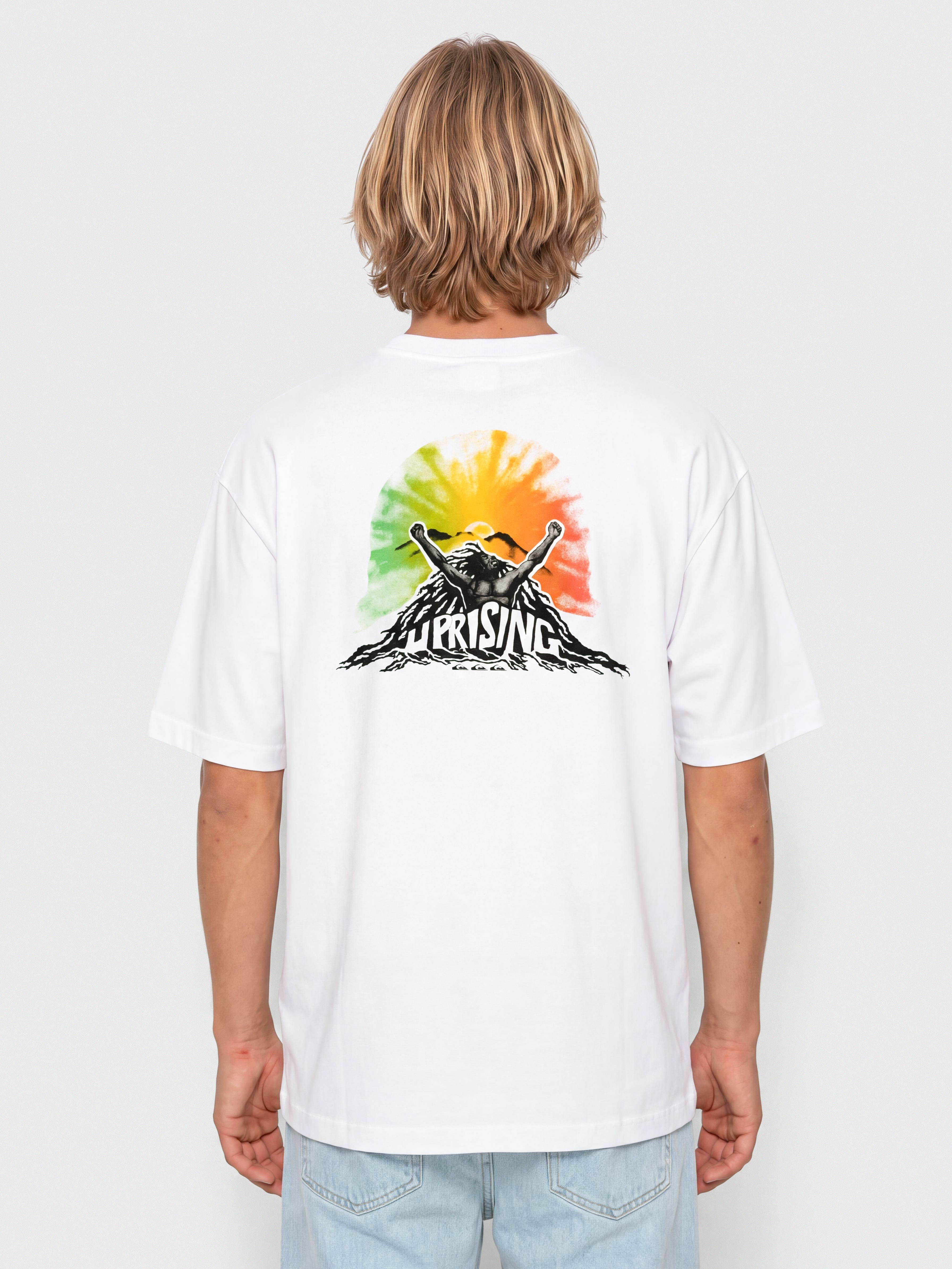 Тениска Quiksilver X Bob Uprising (snow white)