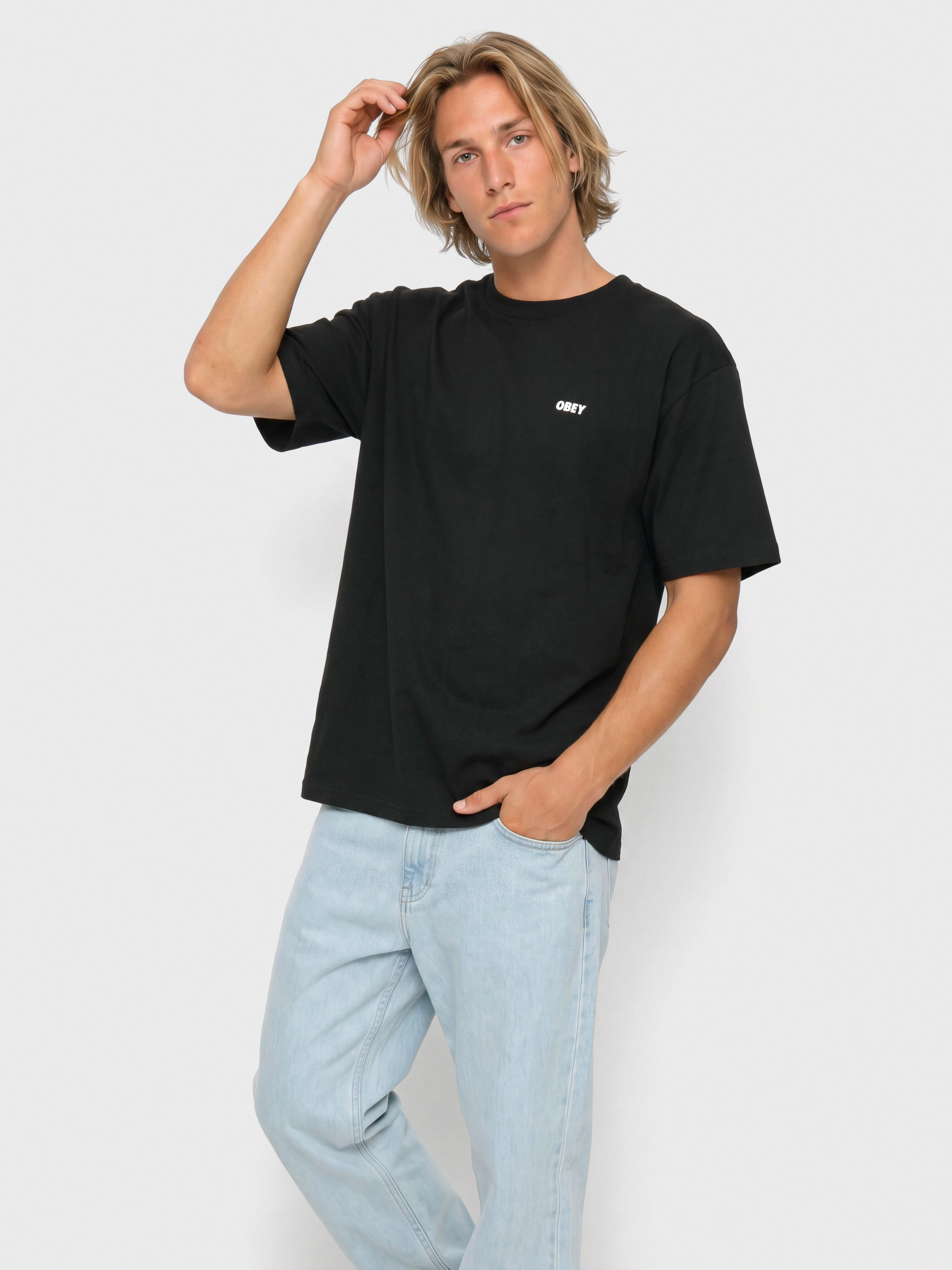 Тениска OBEY Razor (black)