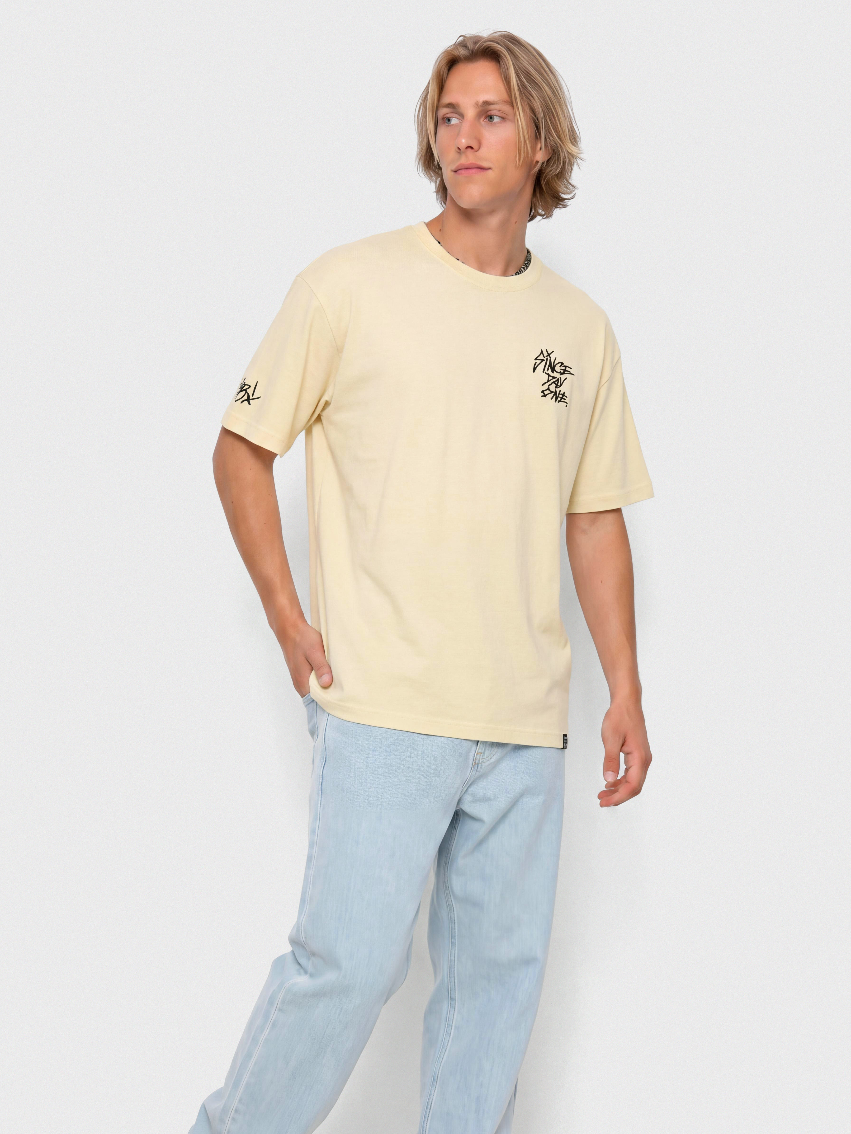 Тениска Hurley Smile (cream)