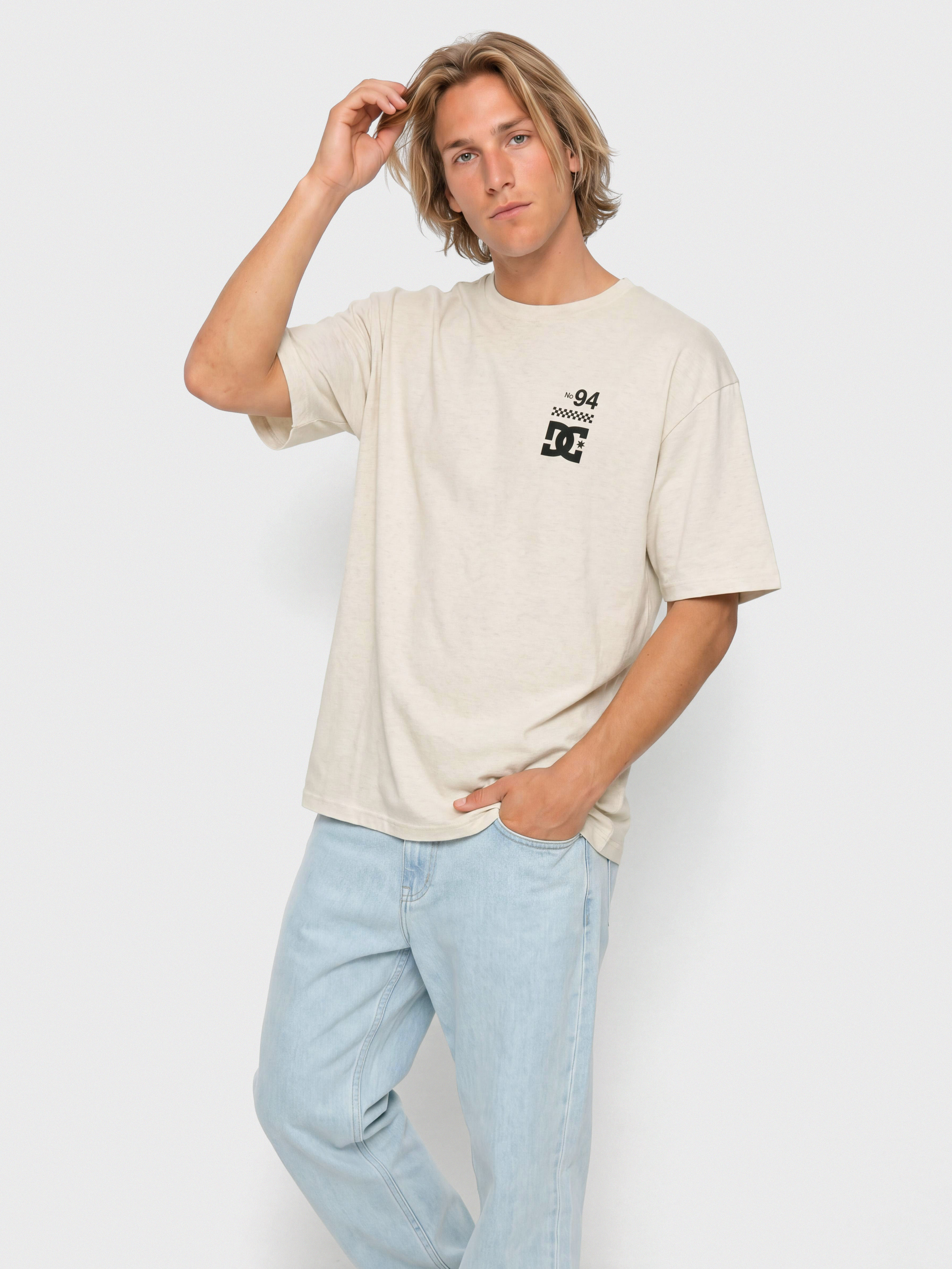 Тениска DC Chopper Hss (oatmeal heather)