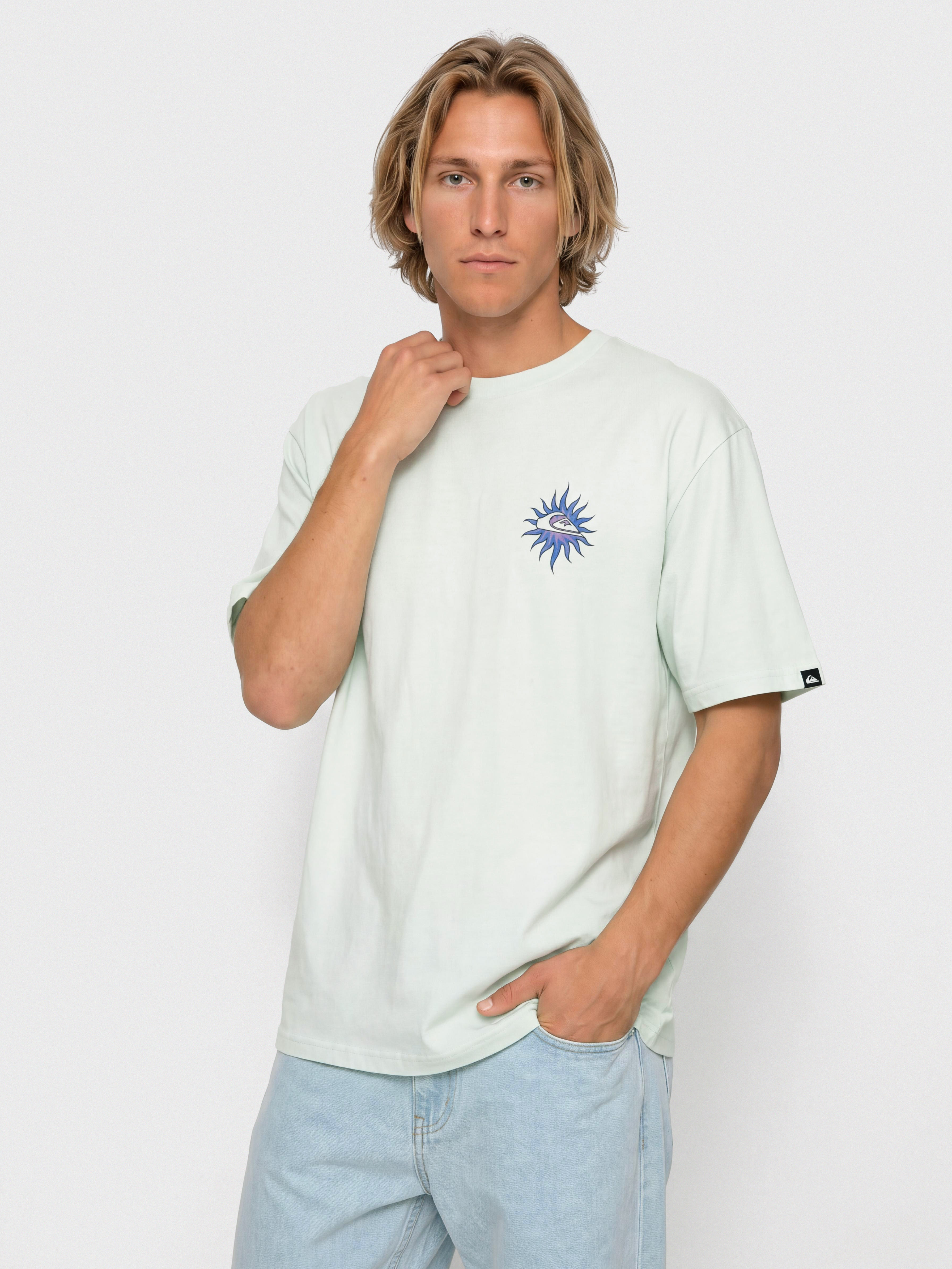 Тениска Quiksilver Flow (ice flow)