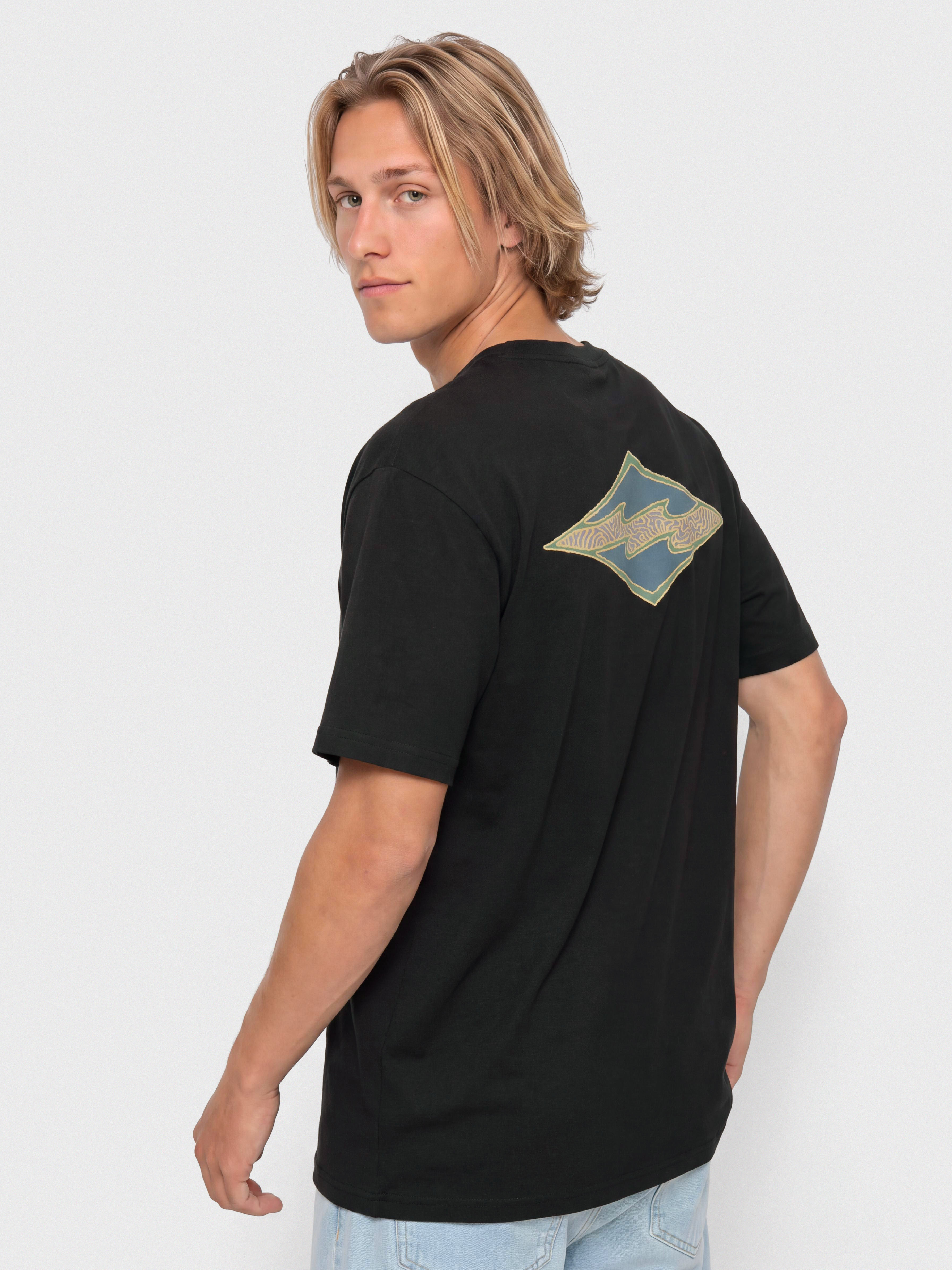 Тениска Billabong Crayon Wave (black)