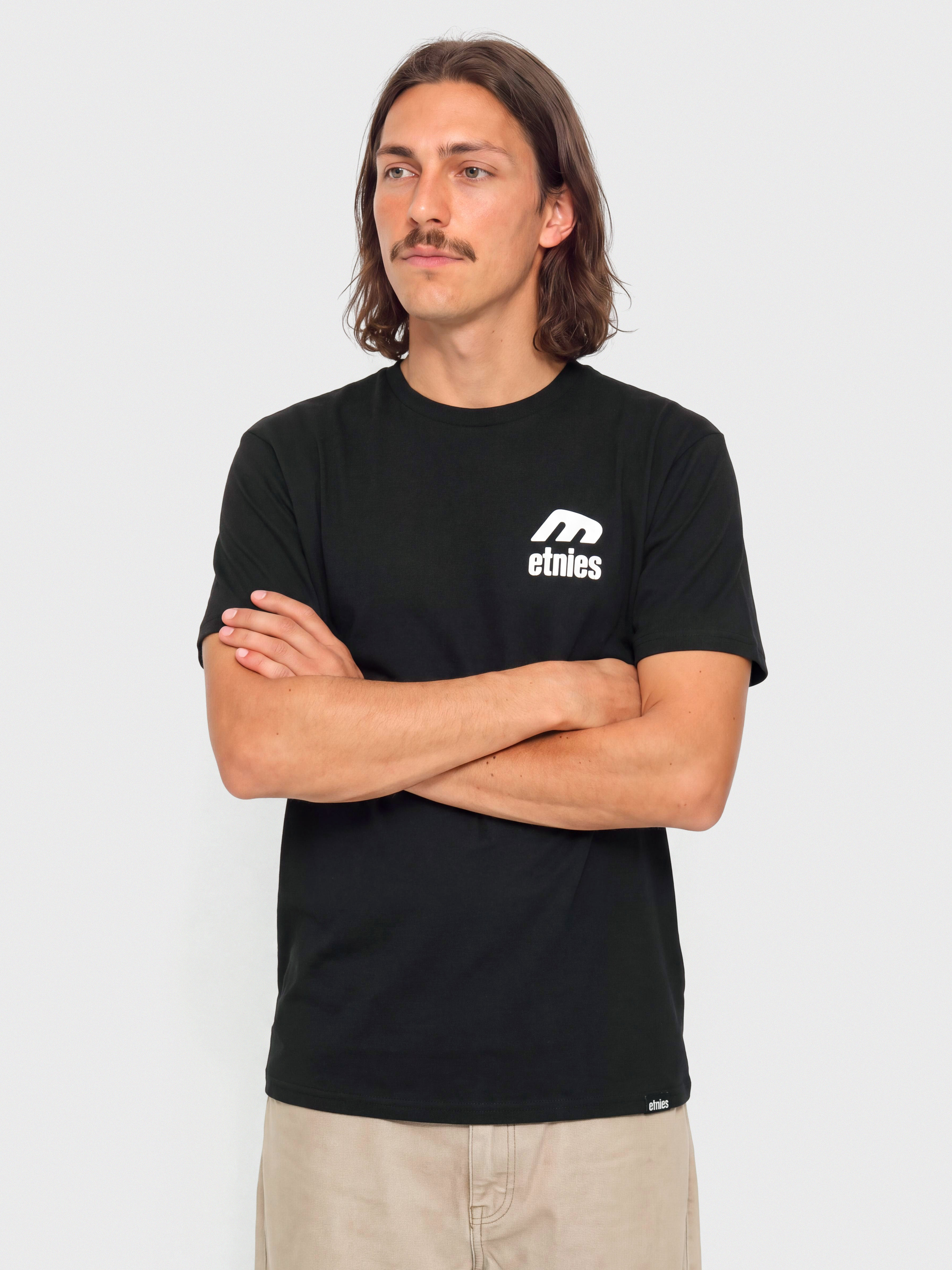 Тениска Etnies Team (black/white)