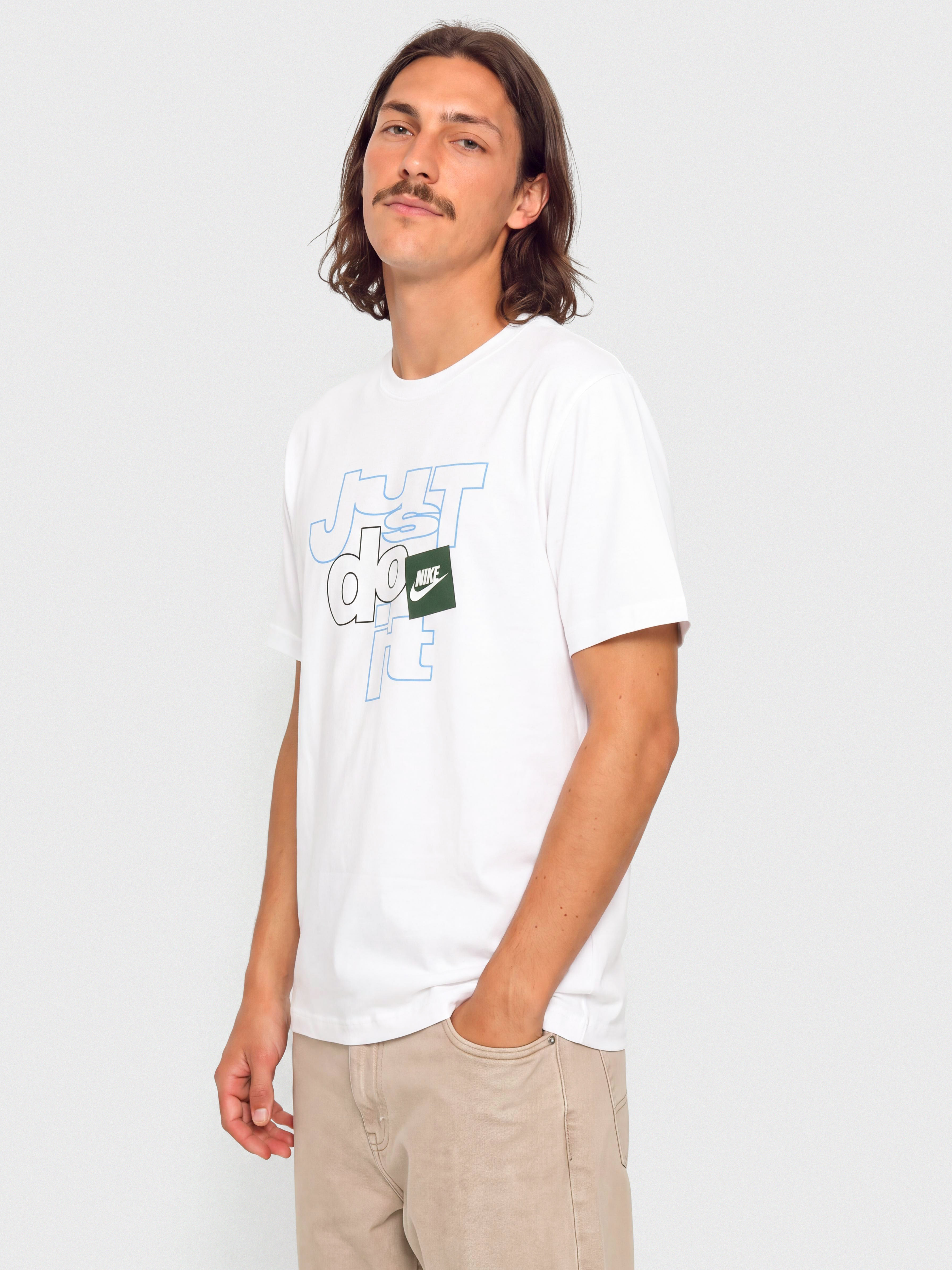 Тениска Nike SB Just Do It (white)