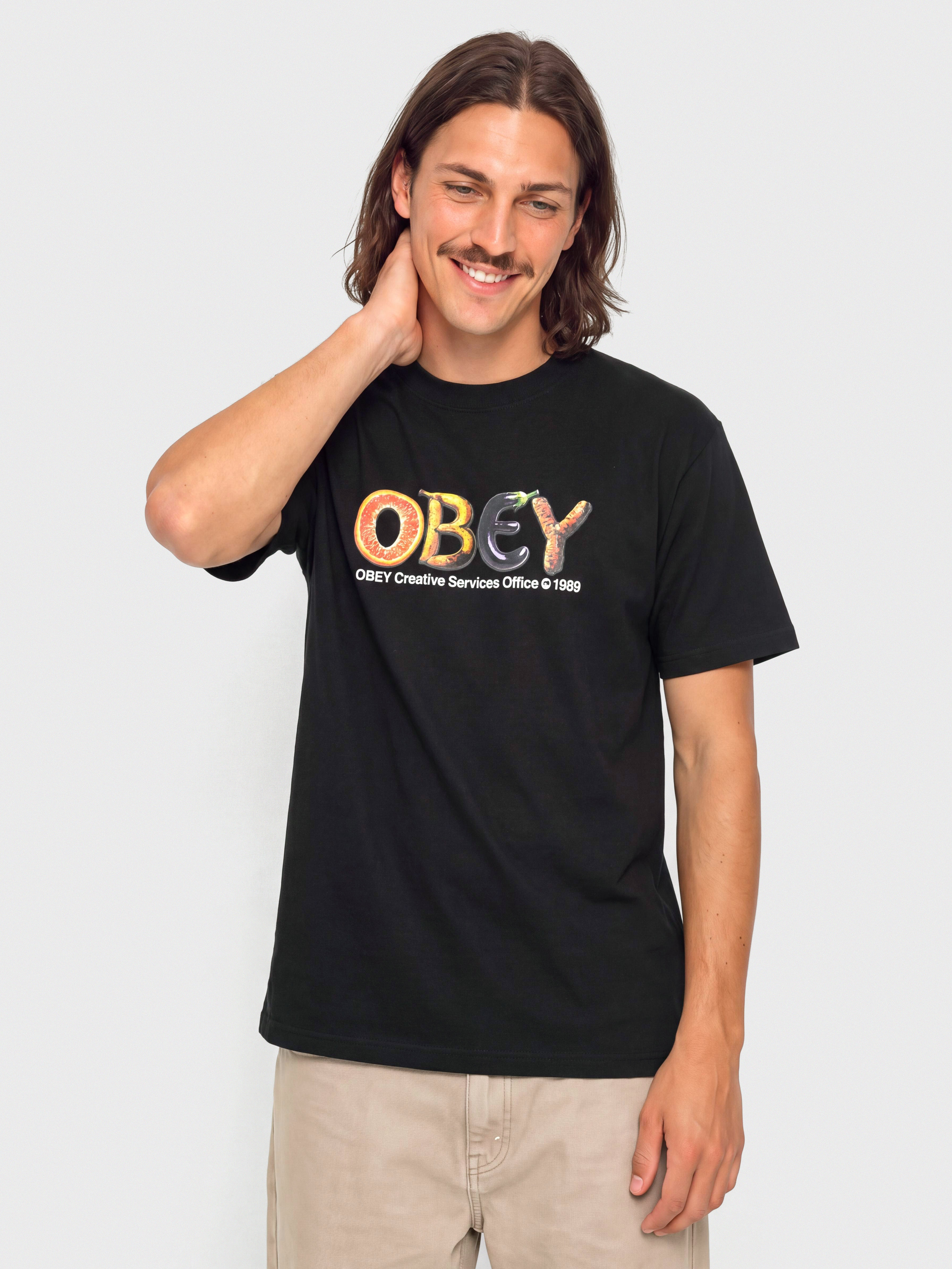 Тениска OBEY Creative Services Office (black)