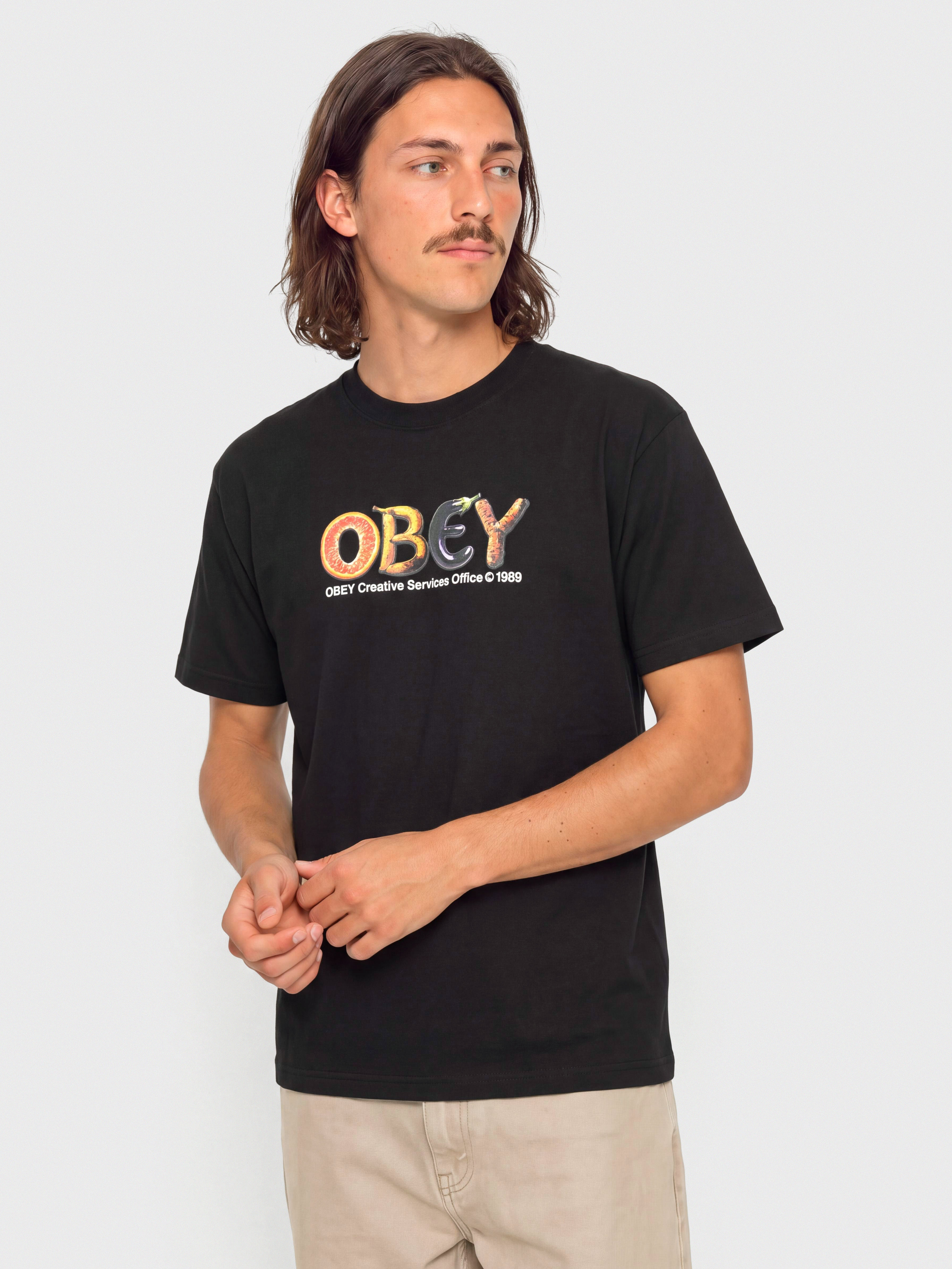 Тениска OBEY Creative Services Office (black)
