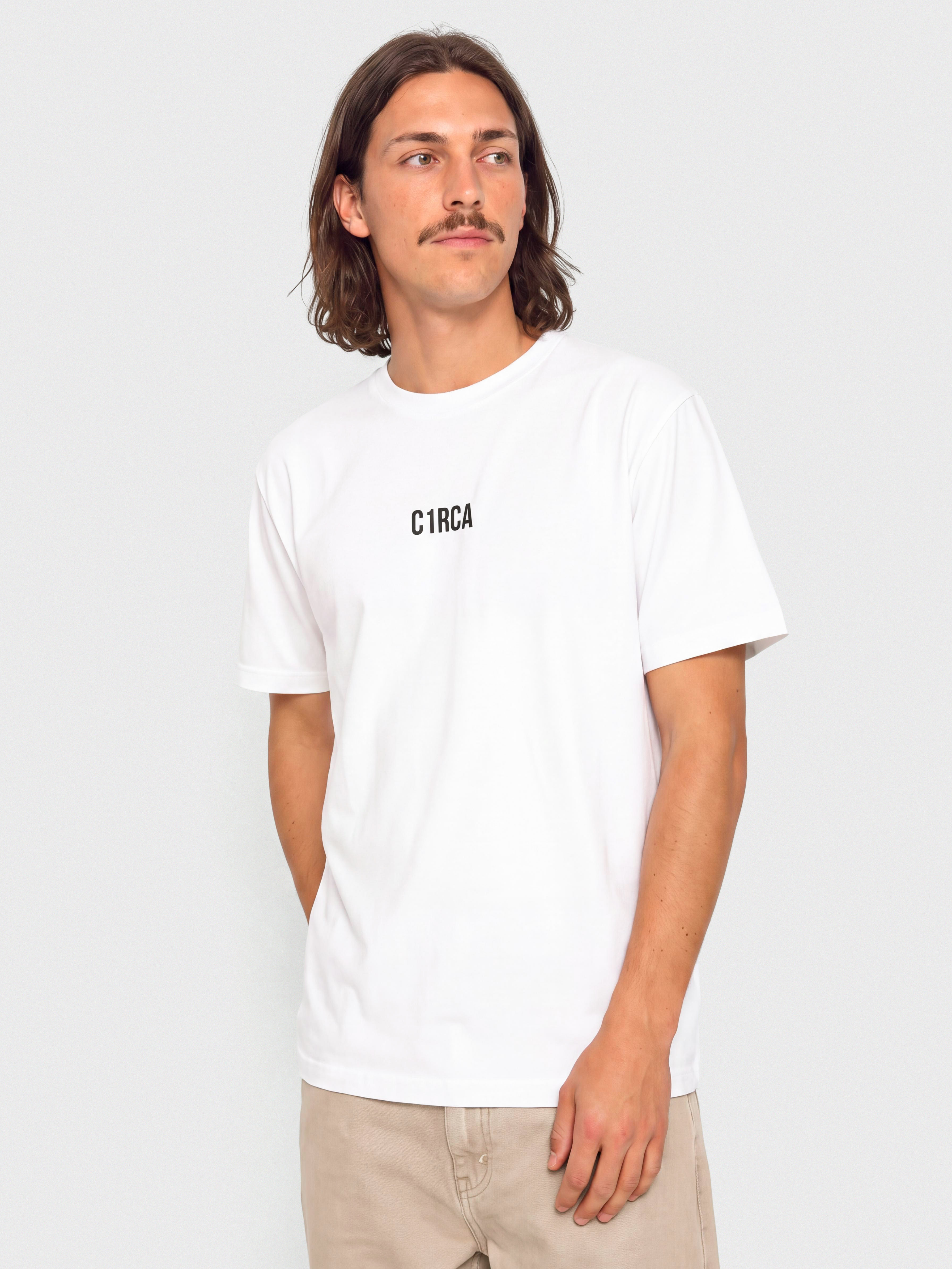 Тениска Circa Mini Os Type (white/black)
