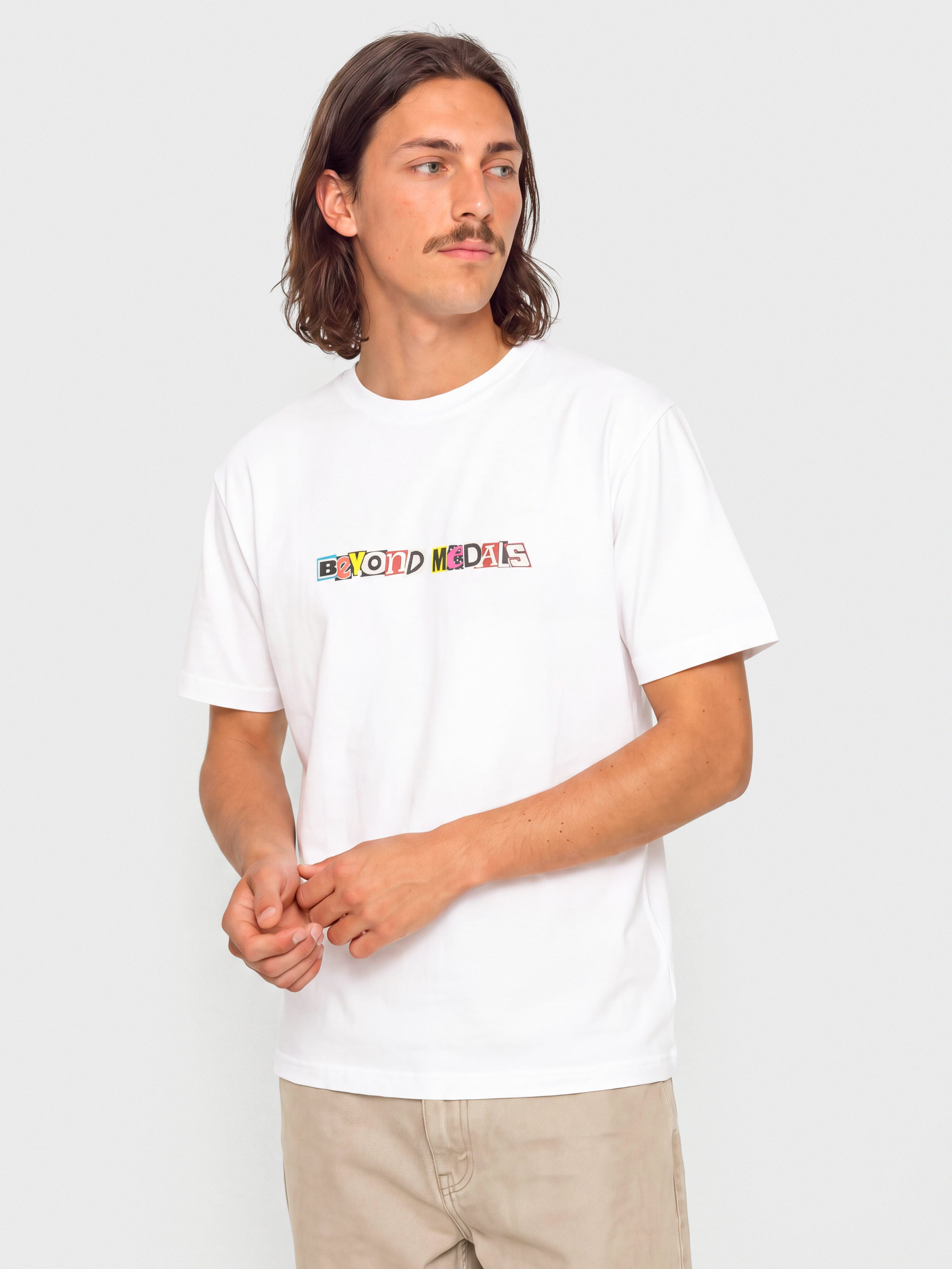 Тениска Beyond Medals Magazine (white)