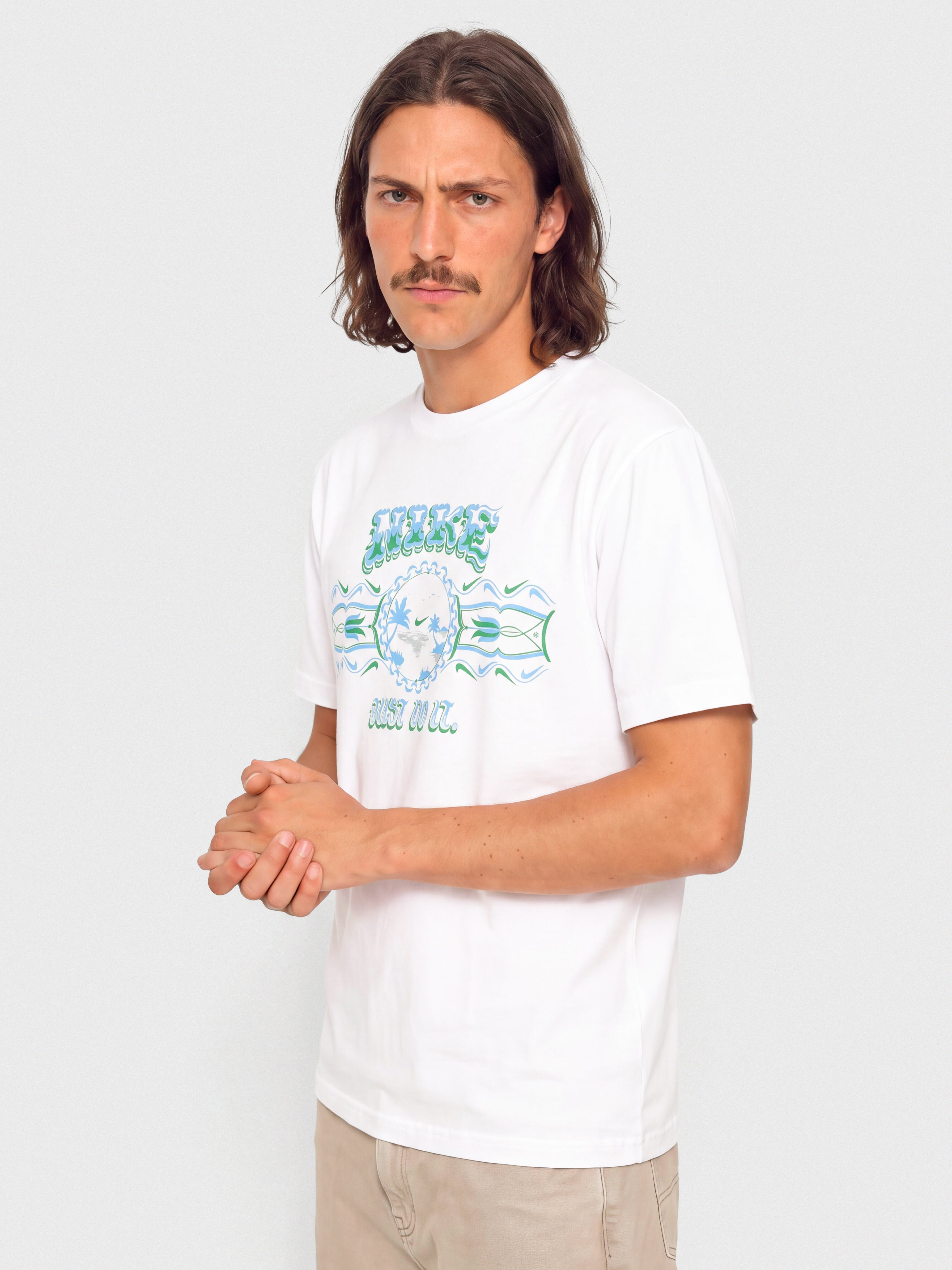 Тениска Nike SB Palms (white)