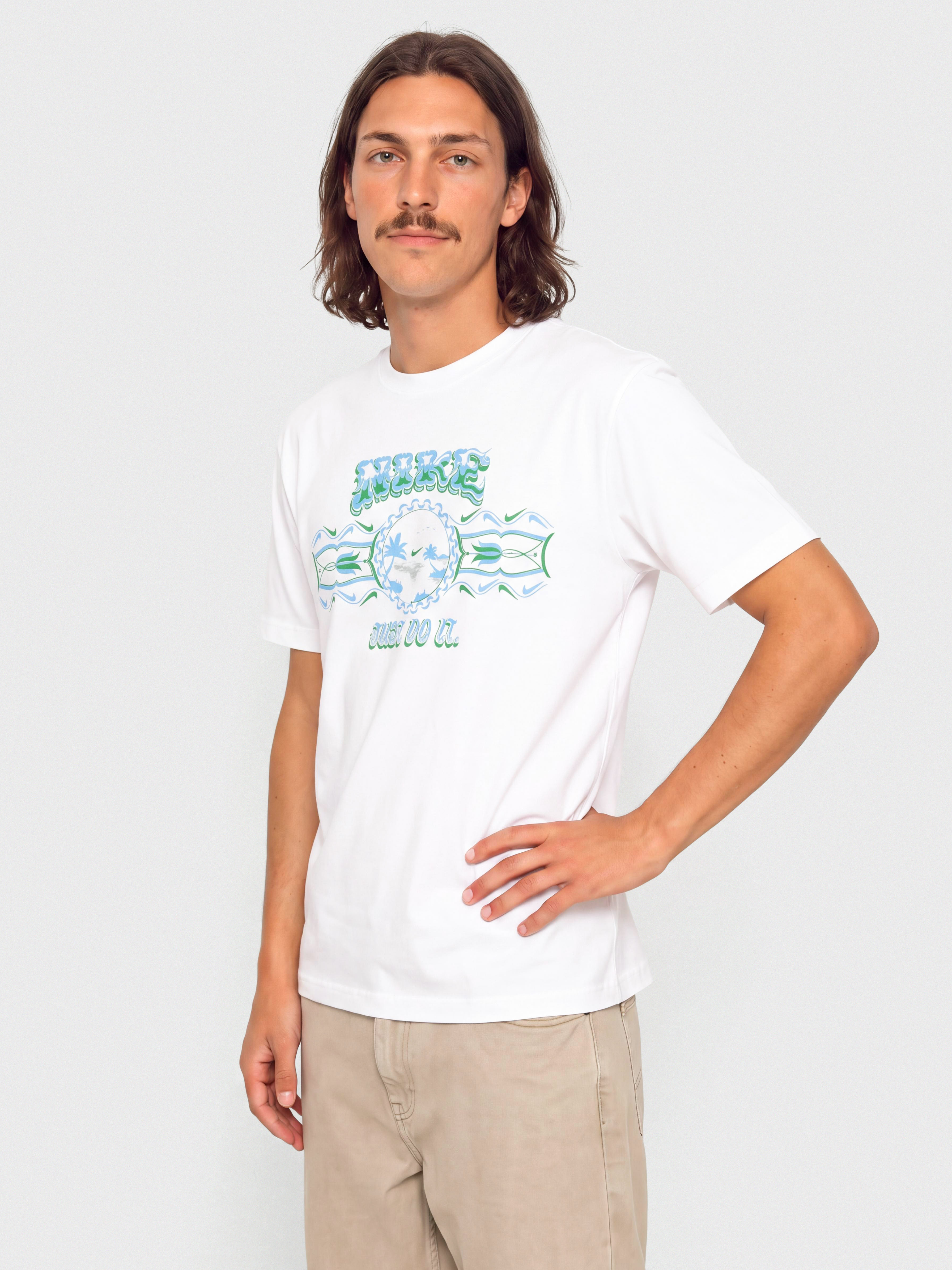 Тениска Nike SB Palms (white)
