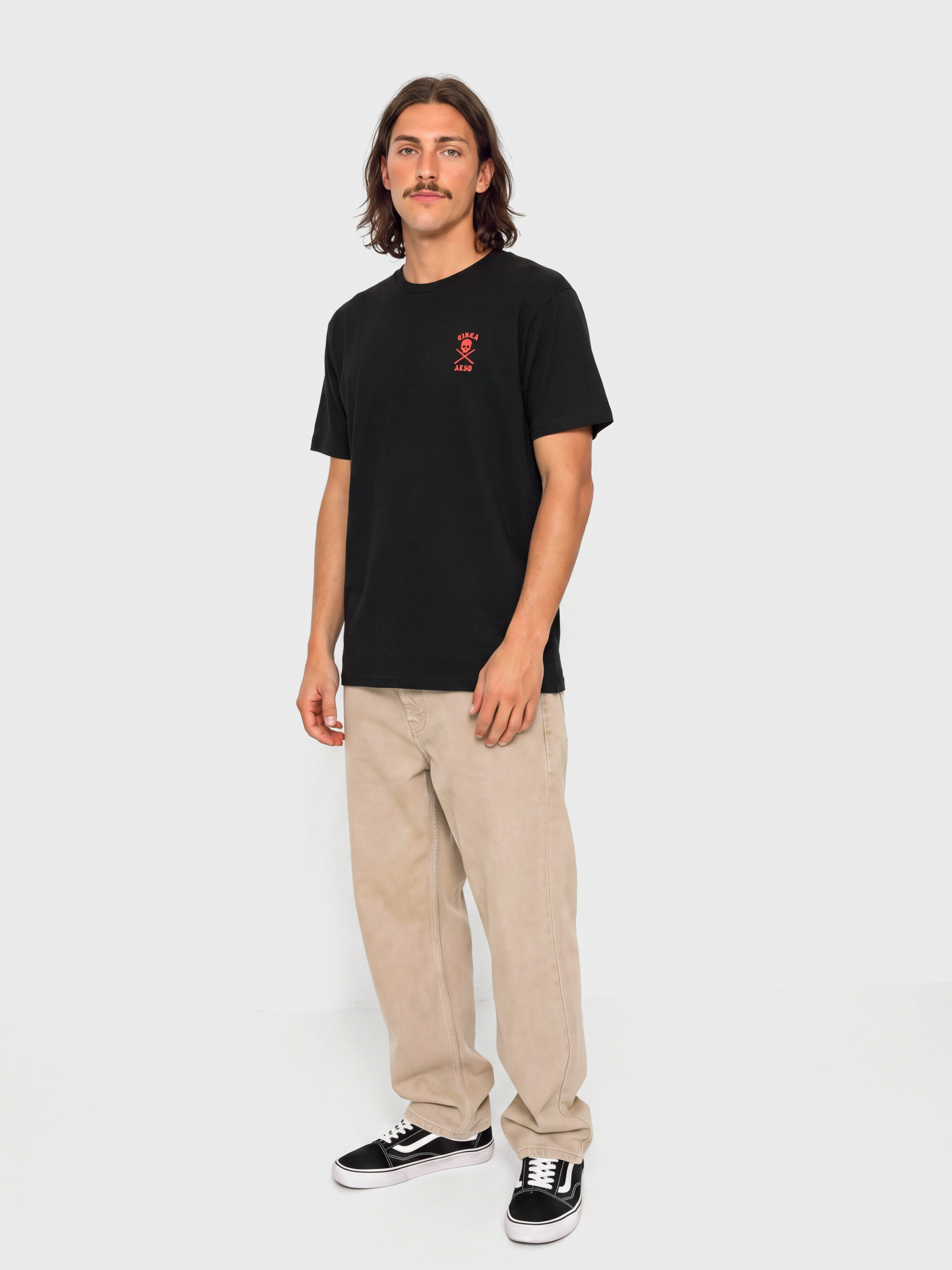 Тениска Circa Al 50 Skull (black/red)