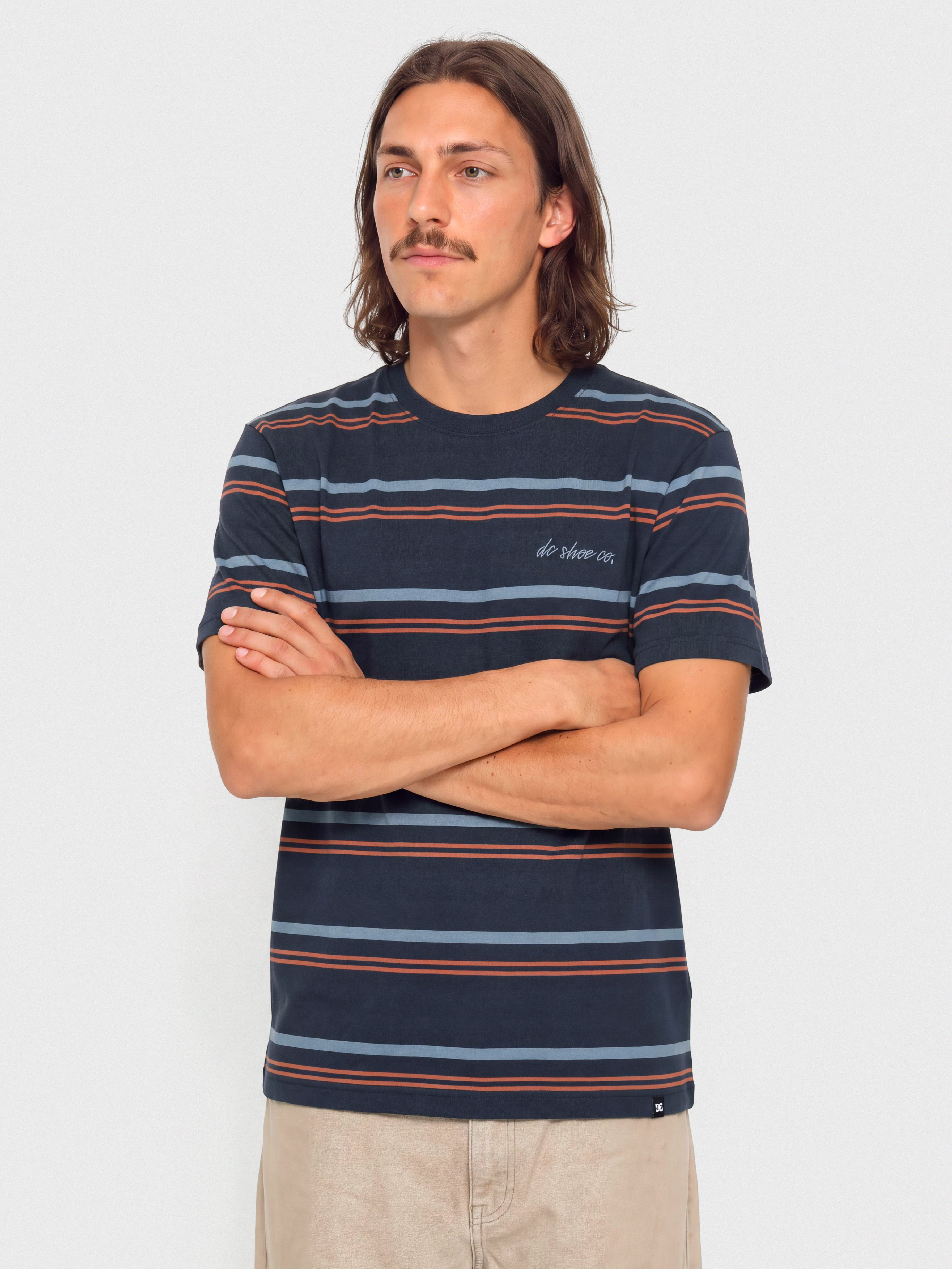 Тениска DC Sheriff Stripe (black iris)