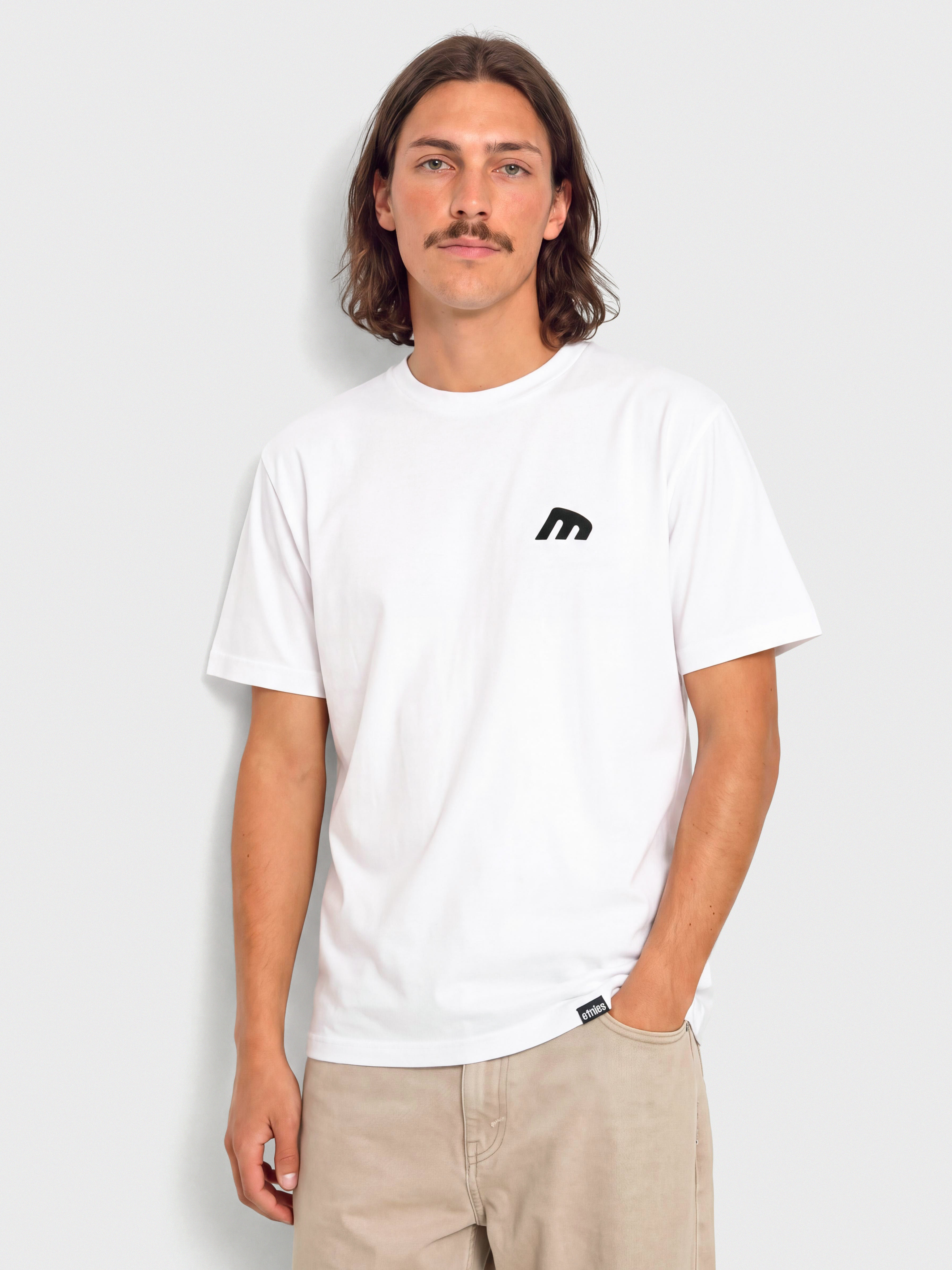 Тениска Etnies Team Embroidery (white/black)