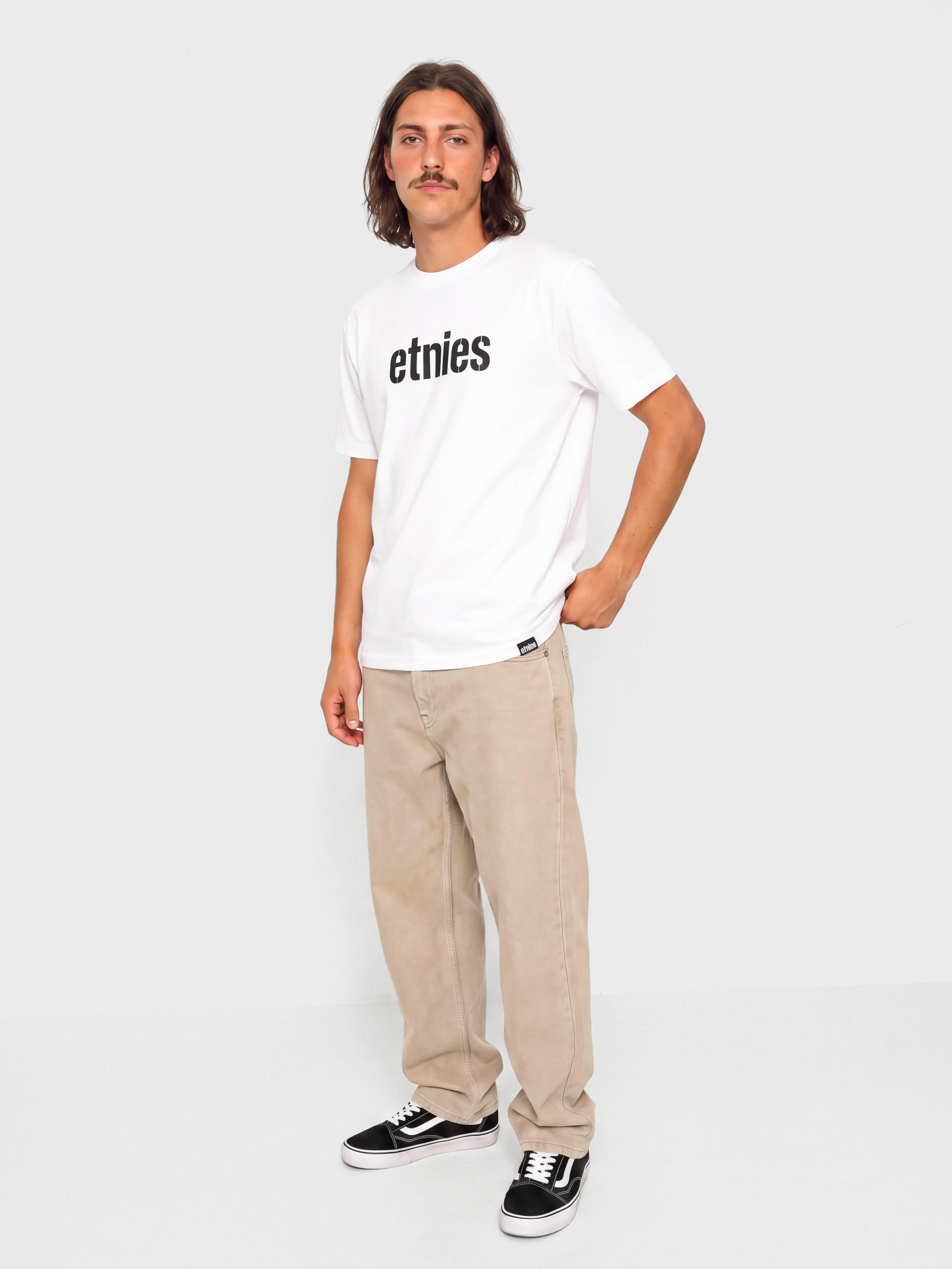 Тениска Etnies Wordmark (white)