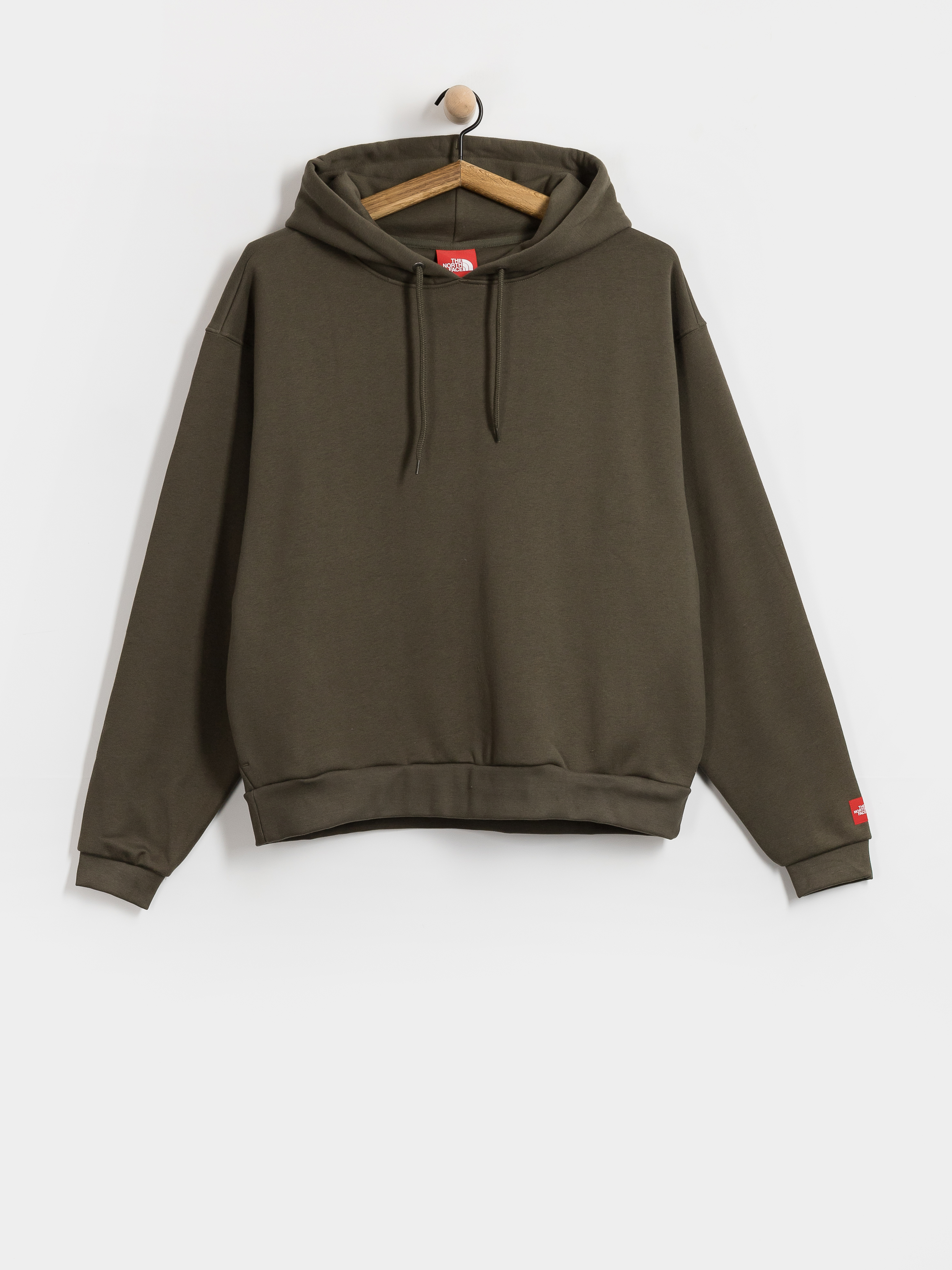 Суитшърт с качулка The North Face Red Box HD (new taupe green)