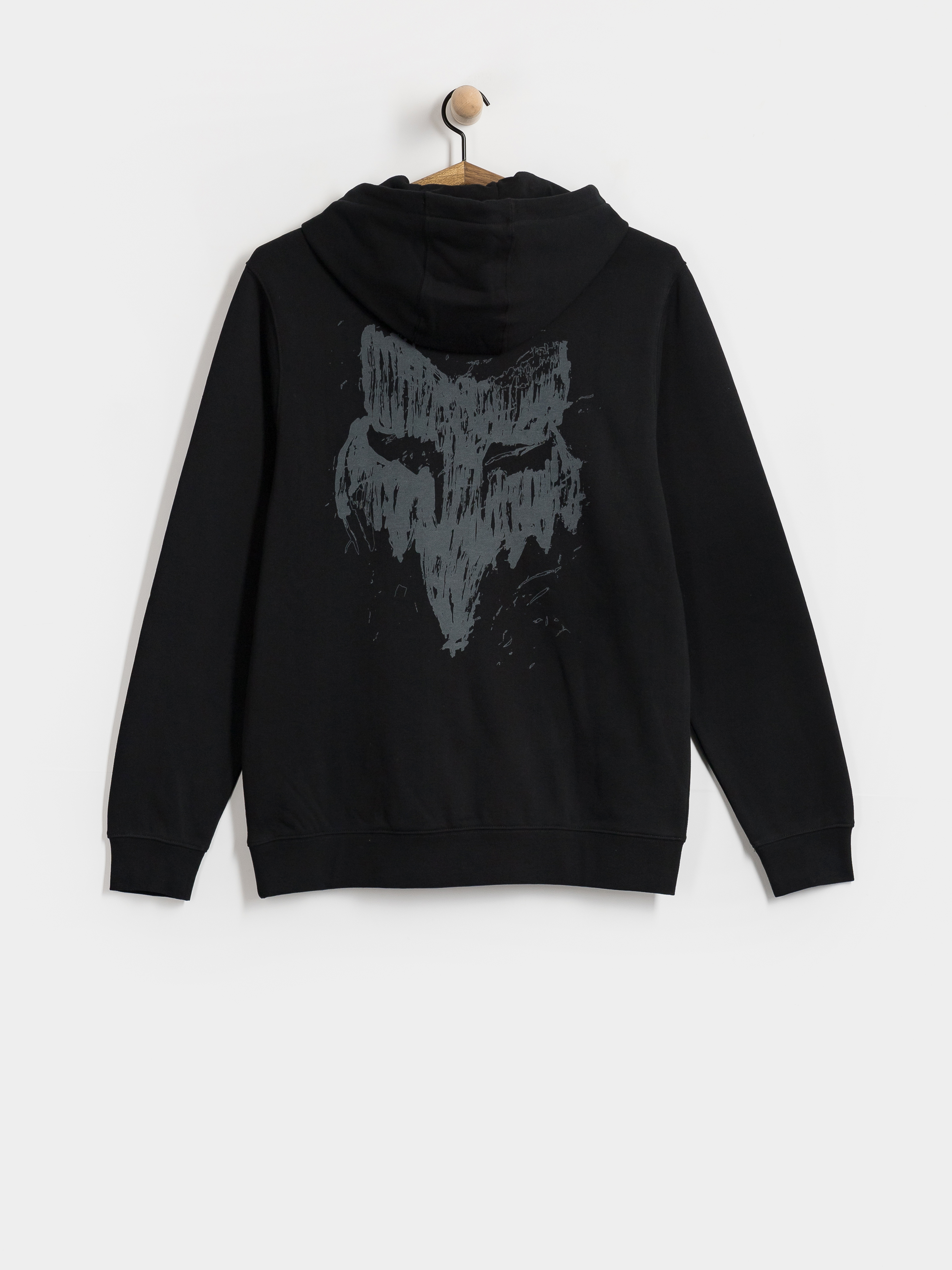 Суитшърт с качулка Fox Slowburn HD (black)