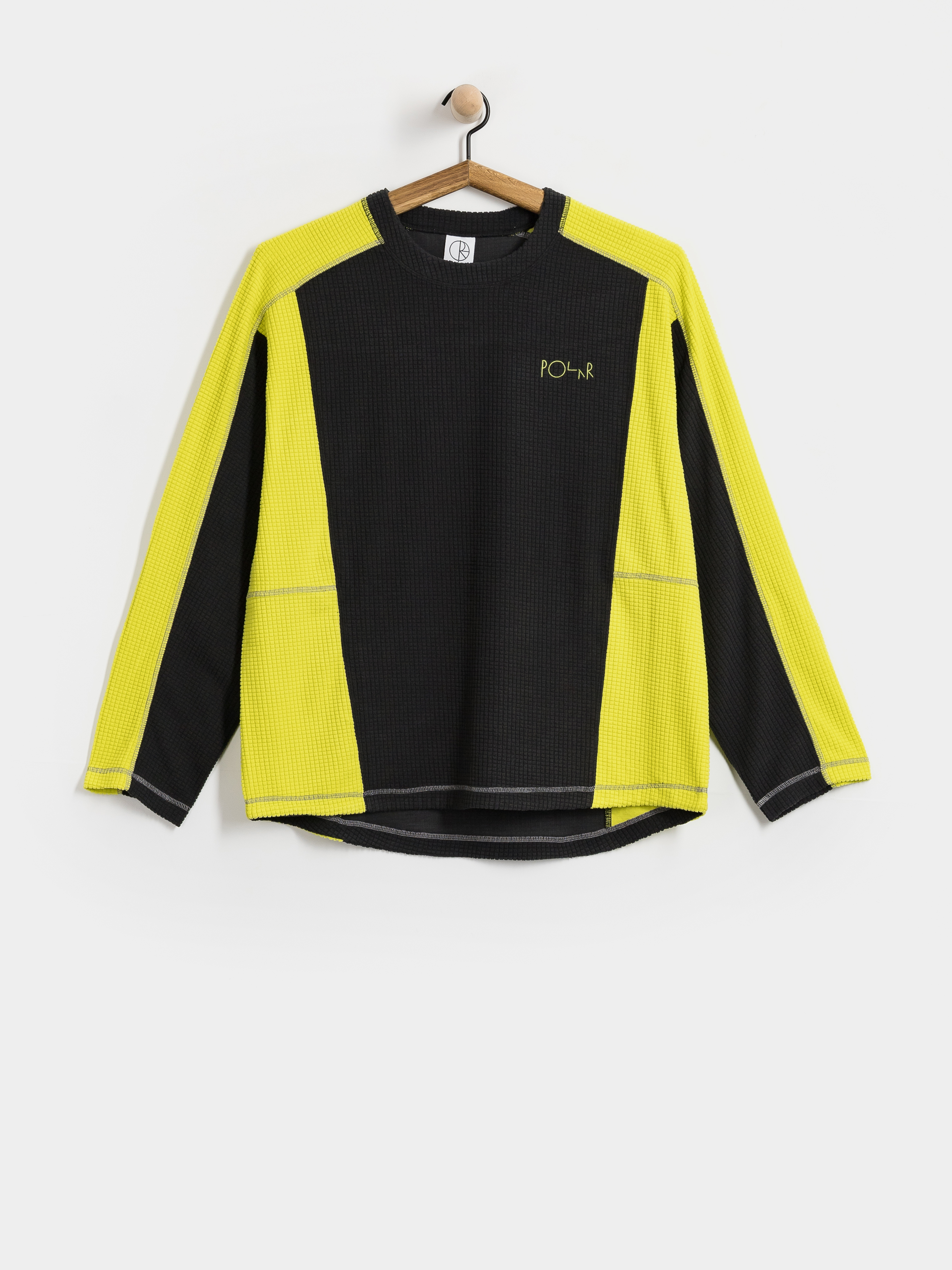 Блуза Polar Skate Grid (black/chartreuse)