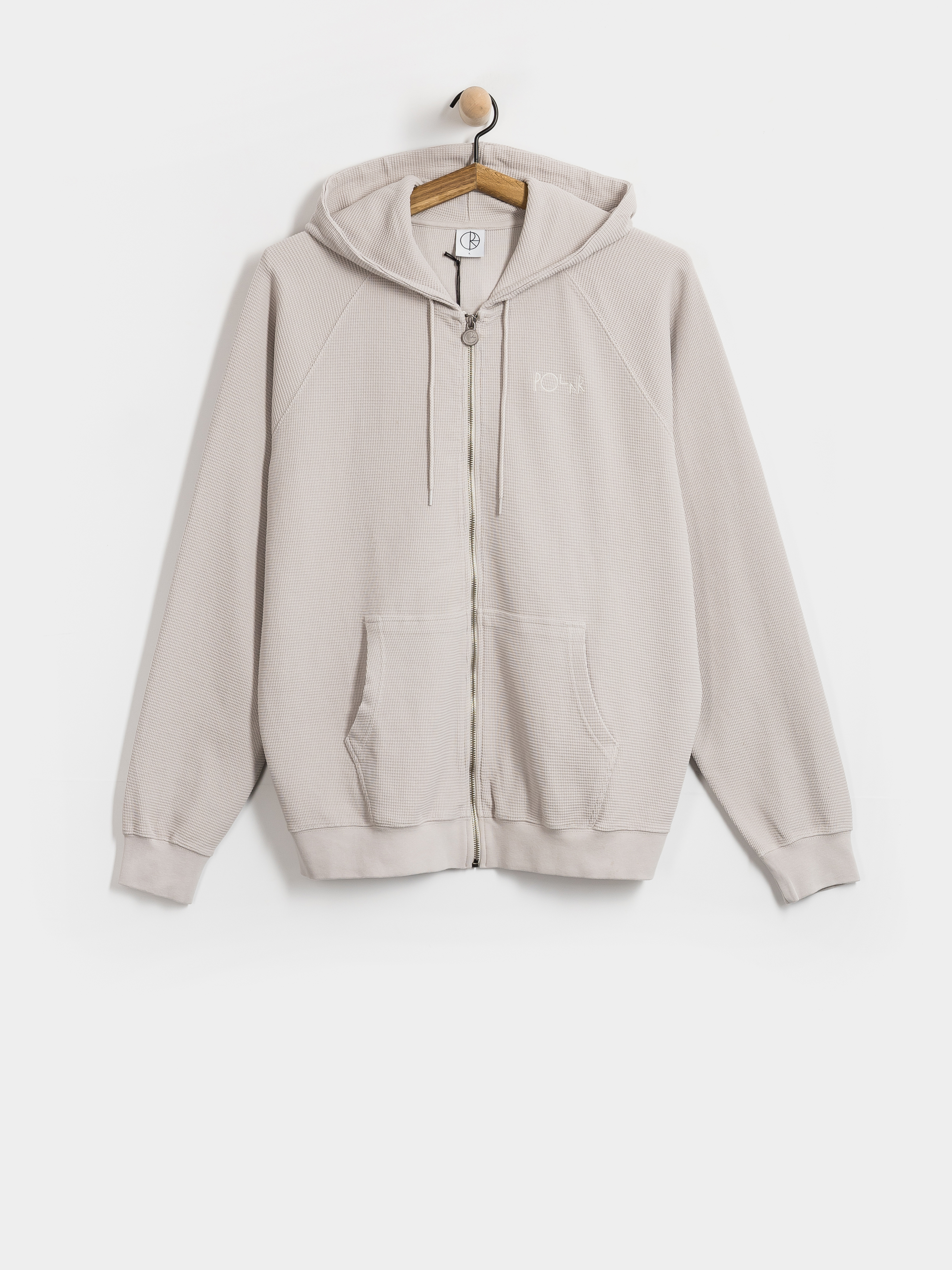 Суитшърт с качулка Polar Skate Waffle ZHD (pale taupe)