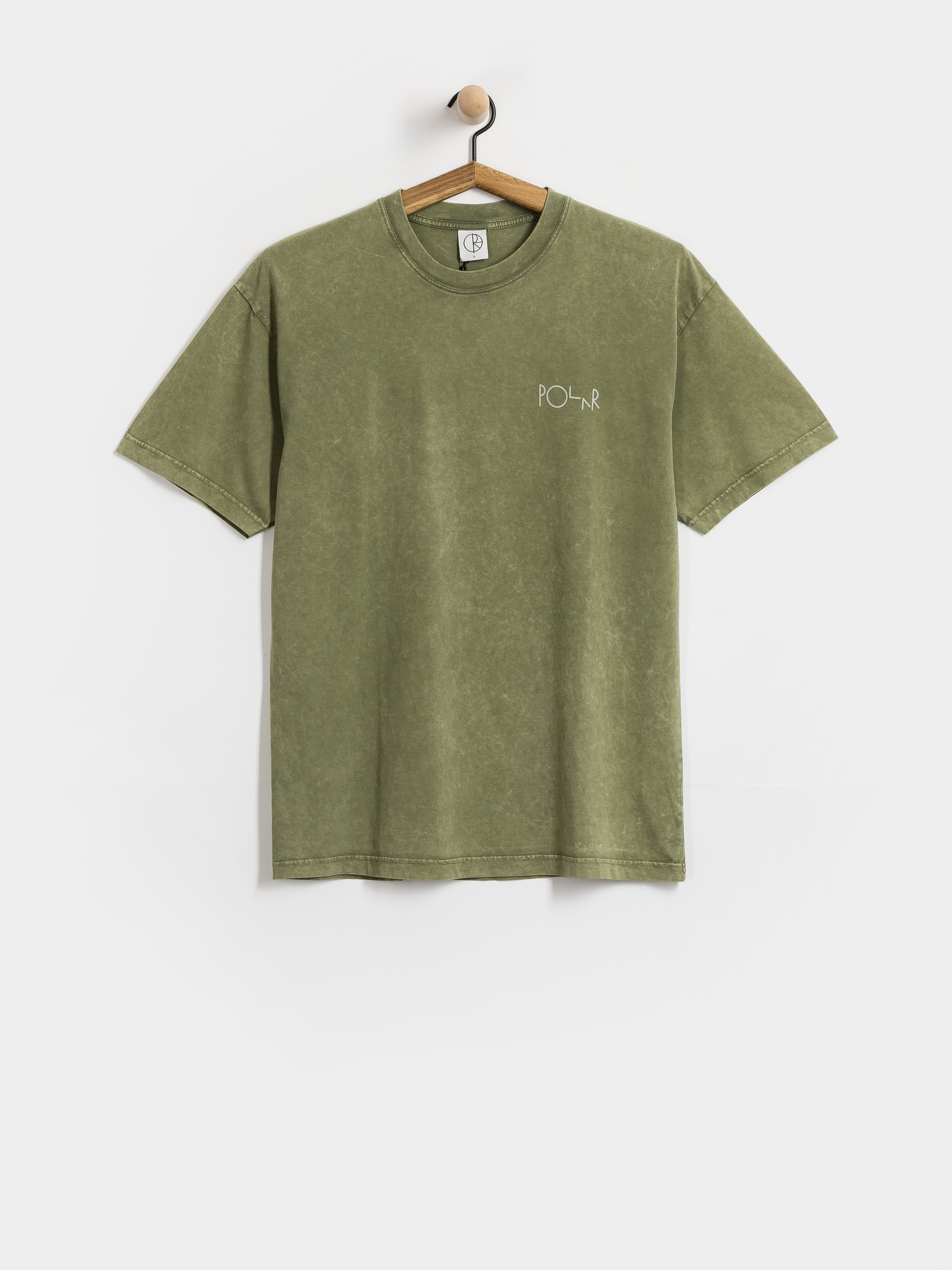 Тениска Polar Skate Fade (army green)