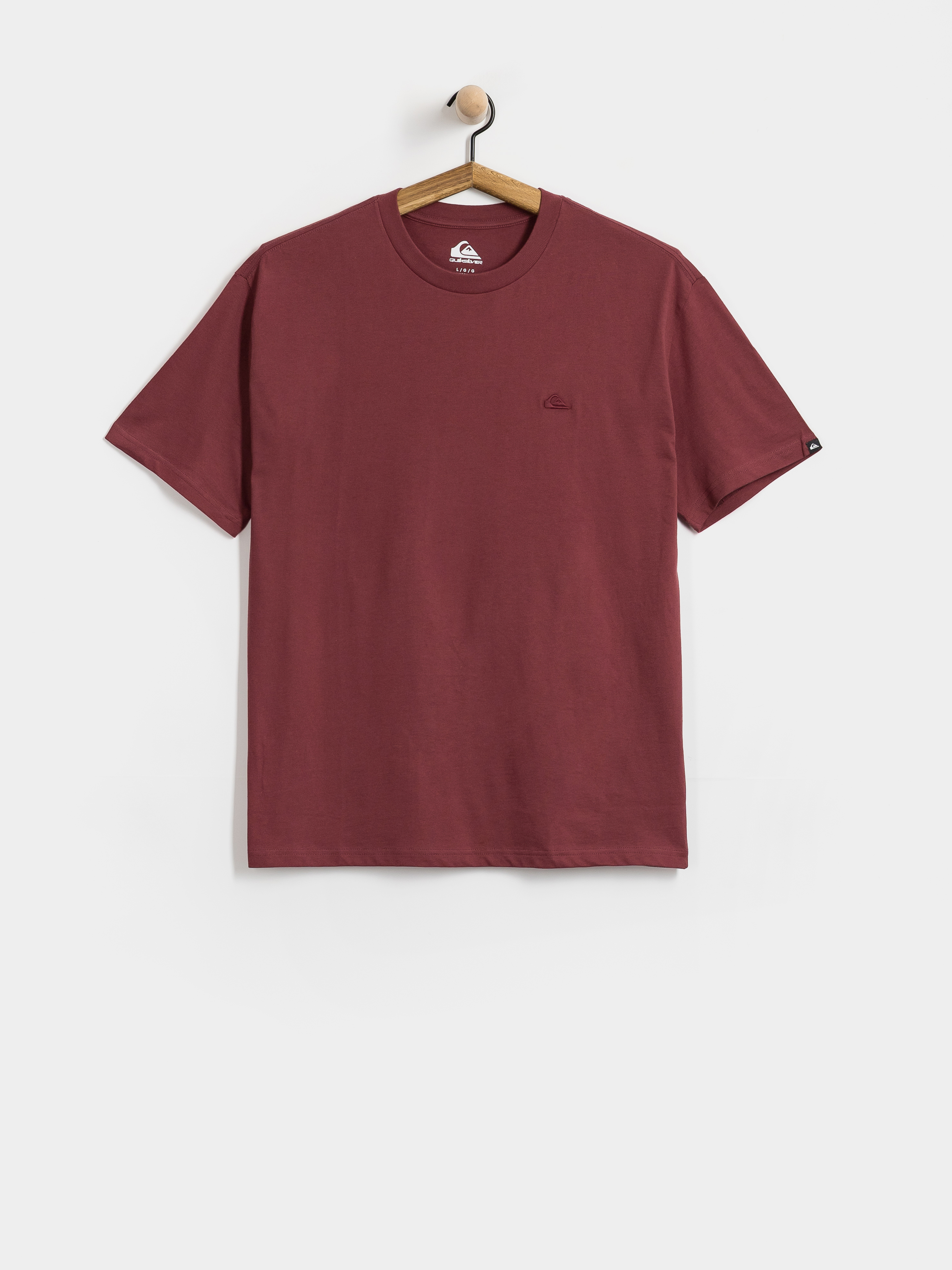 Тениска Quiksilver Salt Water (oxblood red)