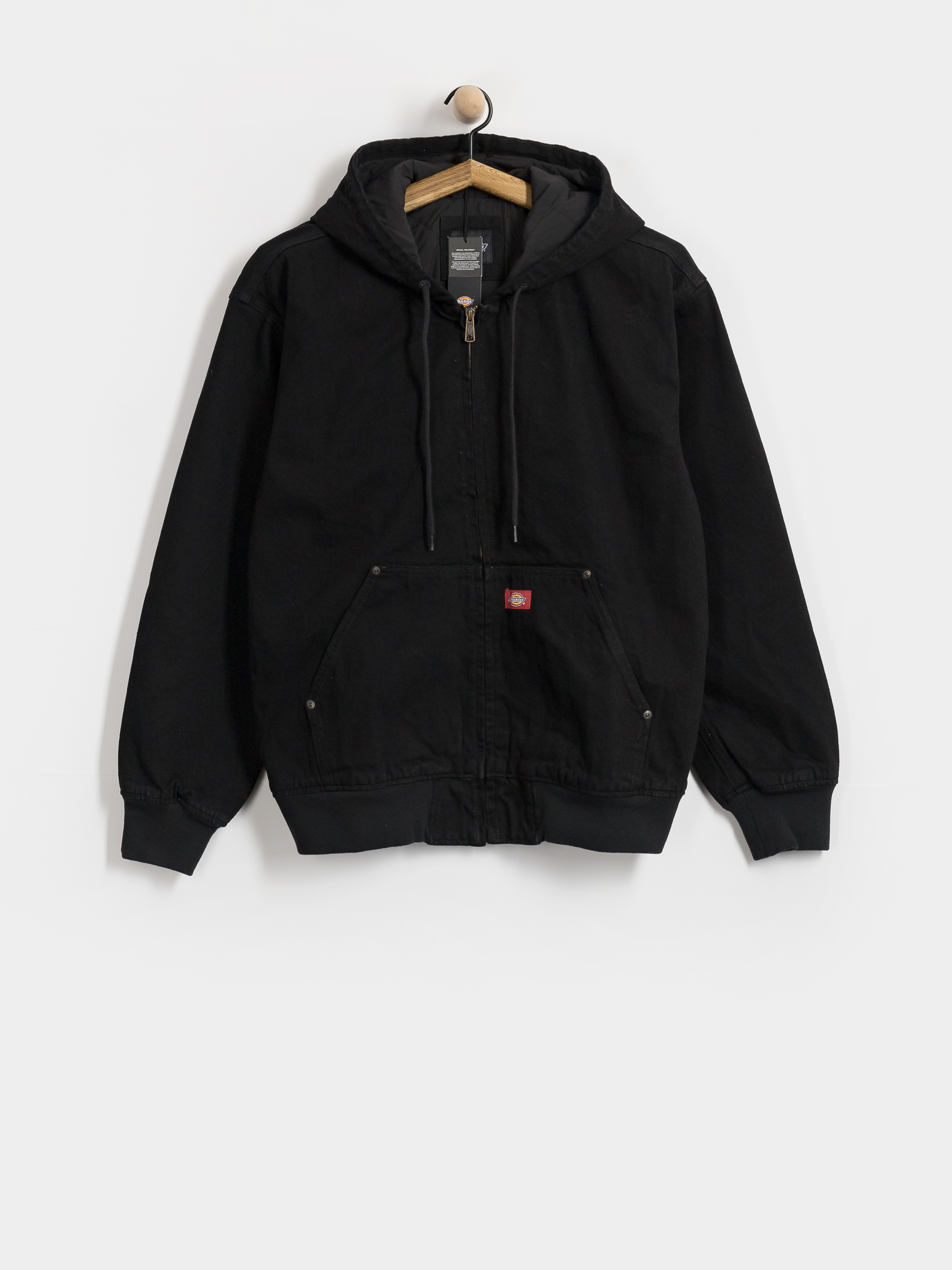 Яке Dickies Hilham Lined Denim Hooded Bomber (black)