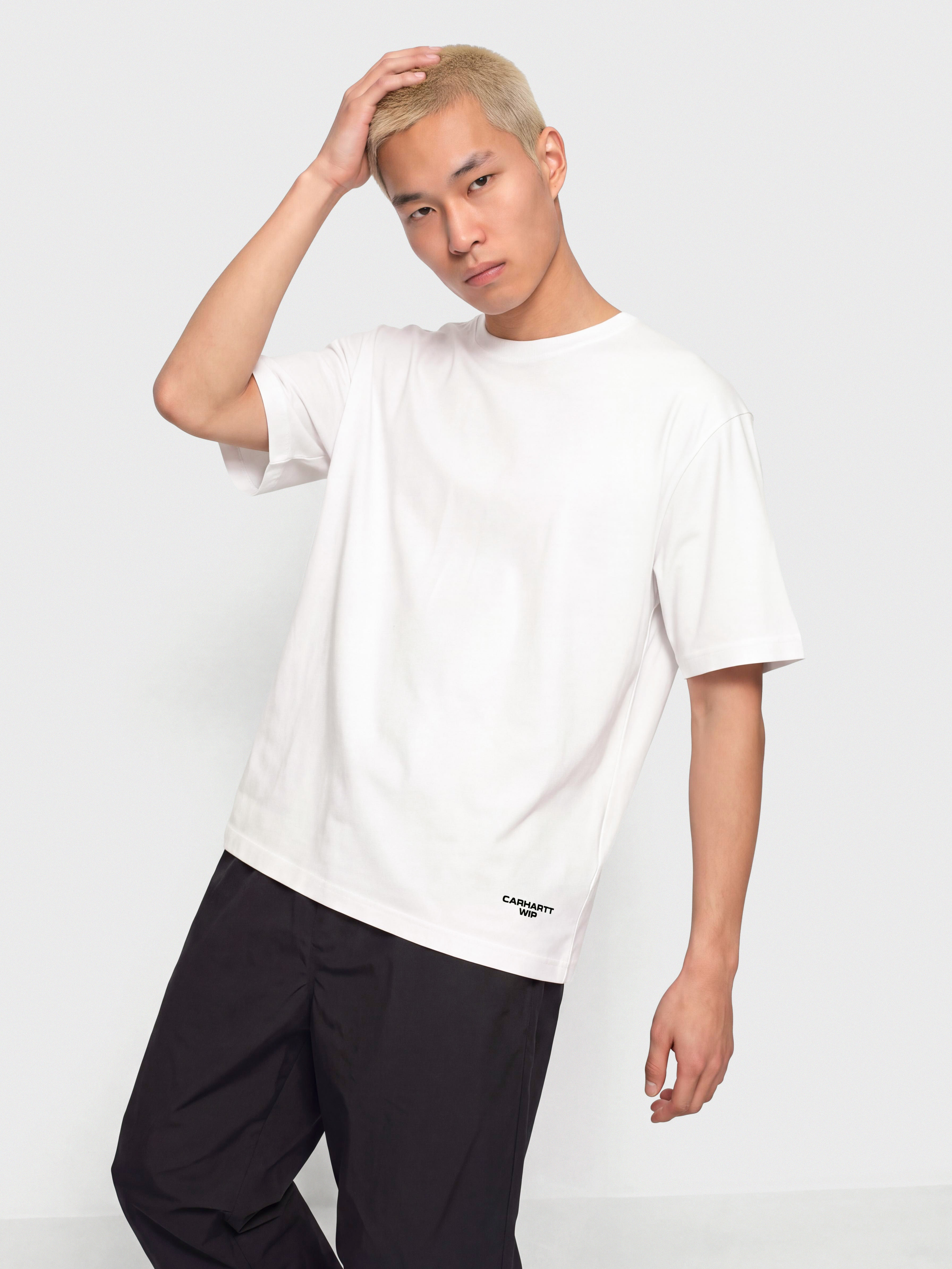 Тениска Carhartt WIP Chapter Script (white/black)