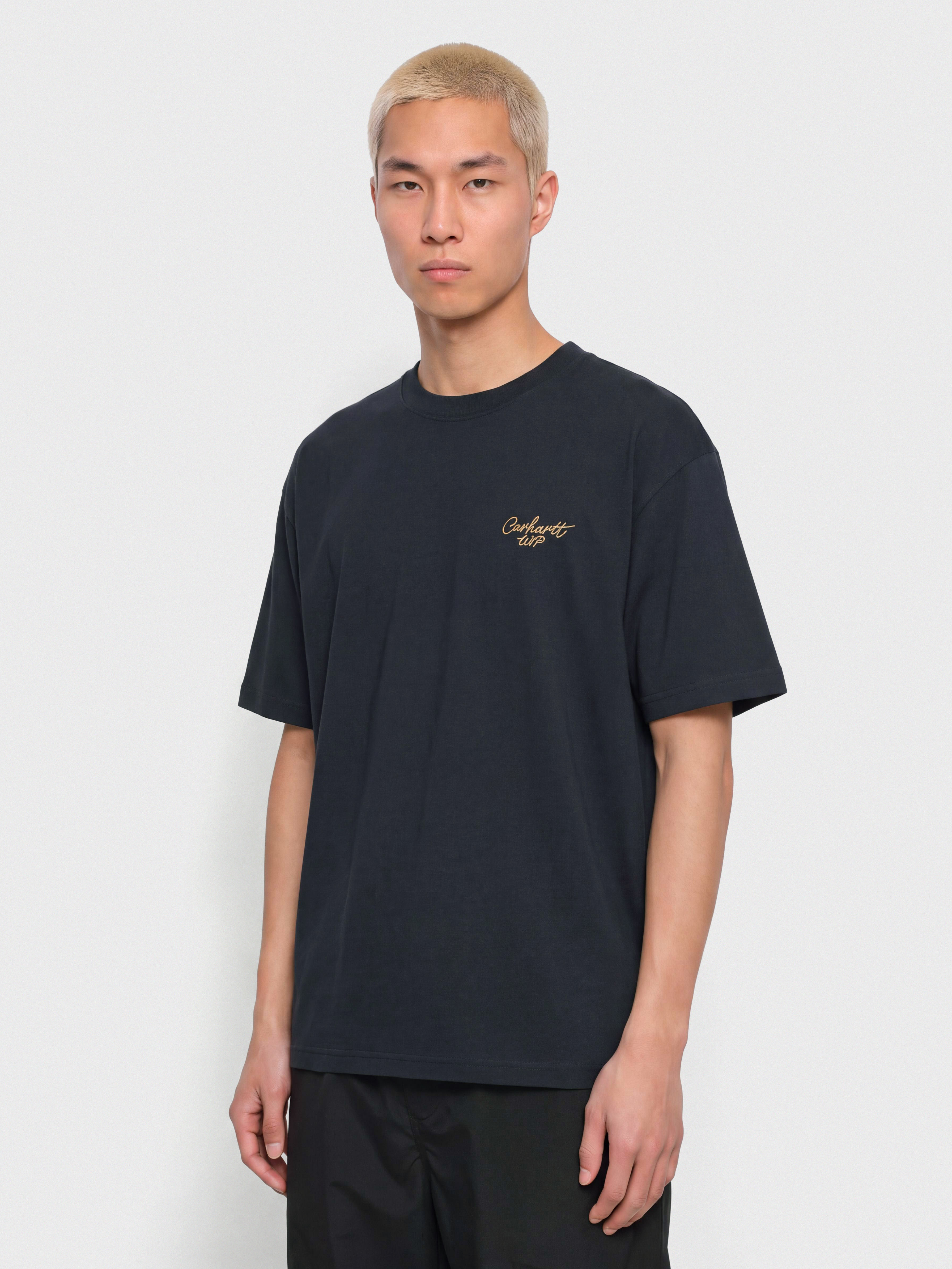 u0422u0435u043du0438u0441u043au0430 Carhartt WIP Signature Script (dark navy/wip dusty h)