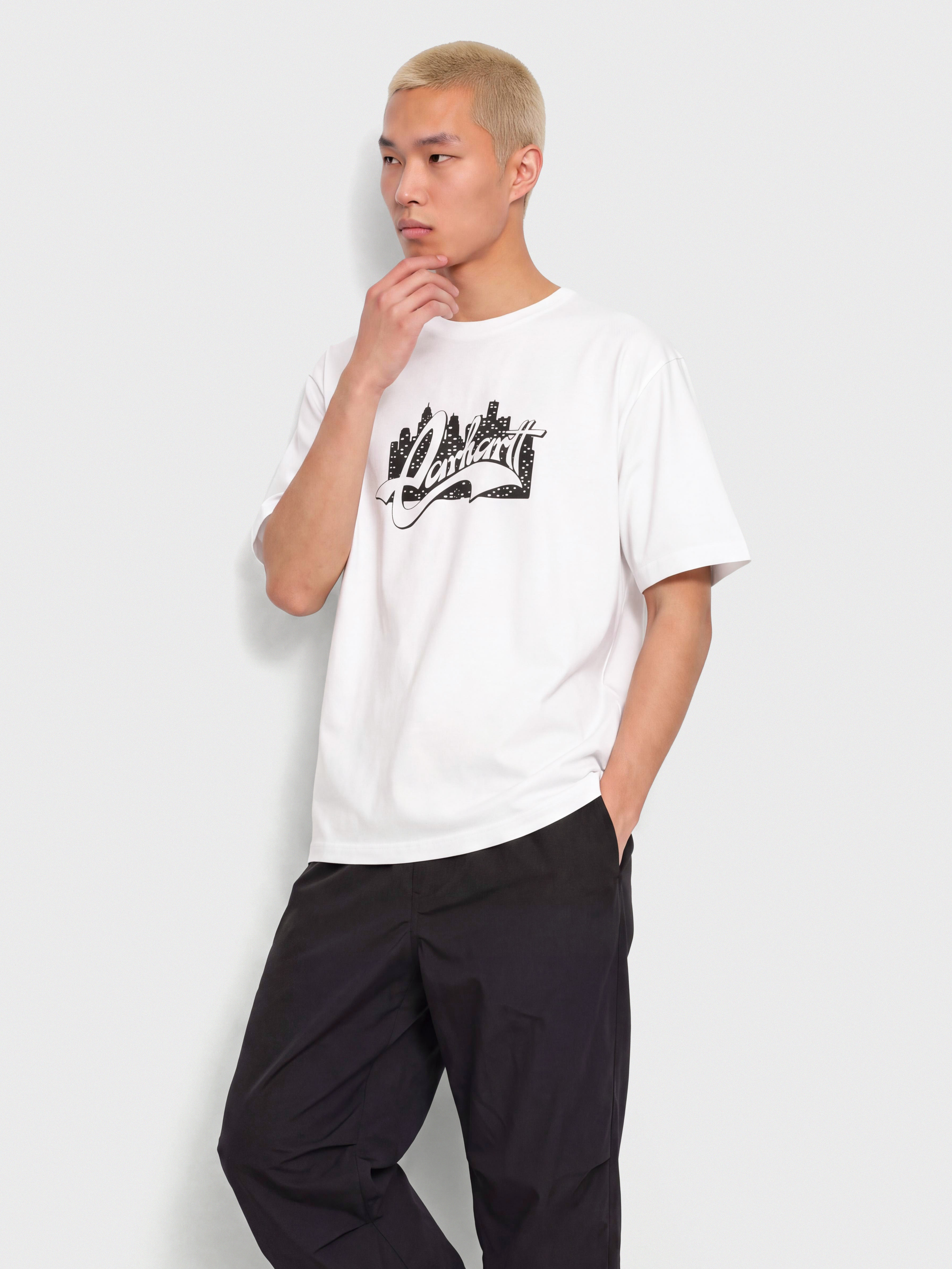Тениска Carhartt WIP Boogie Night (white)