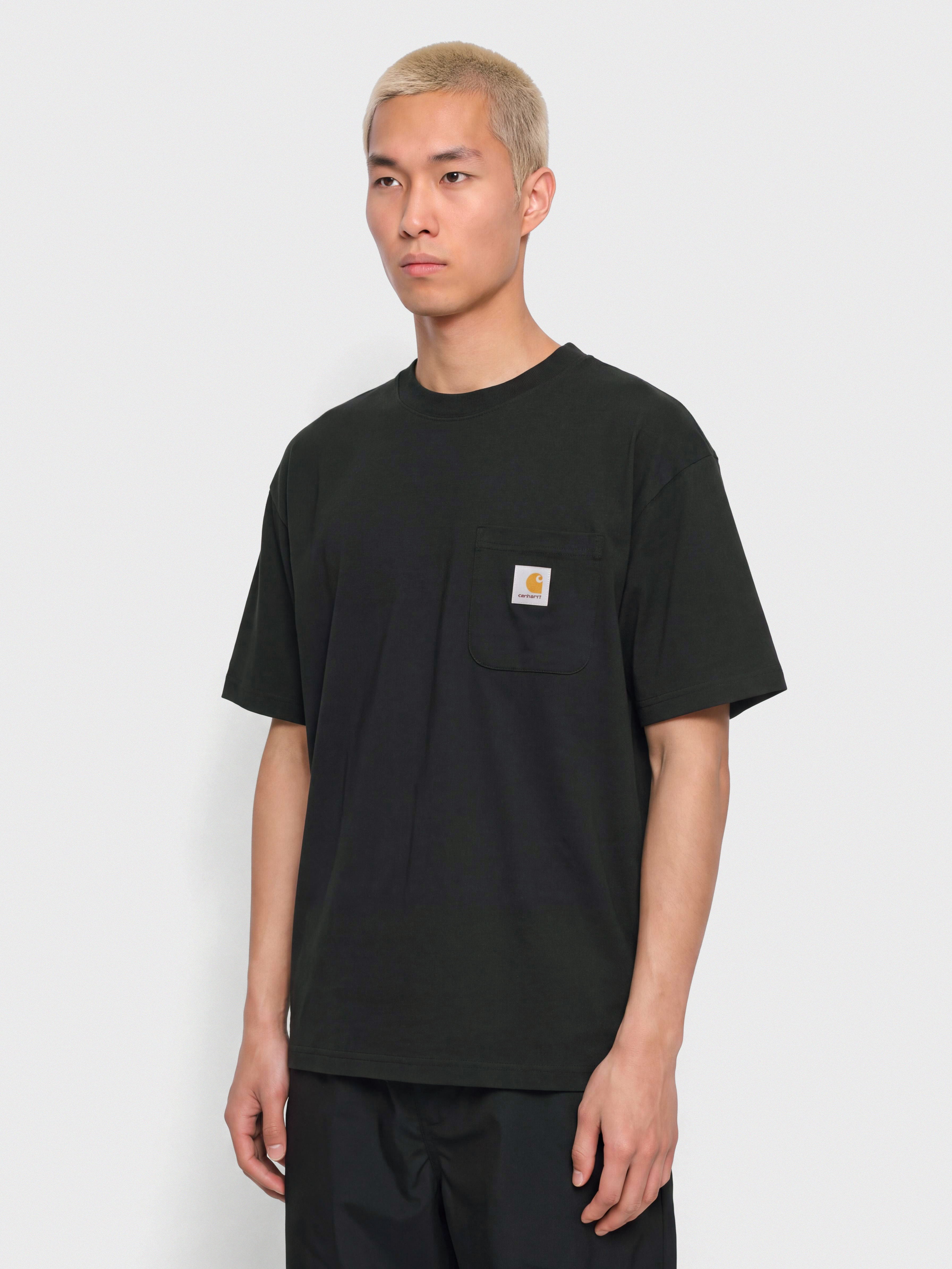Тениска Carhartt WIP Work Pocket (black)