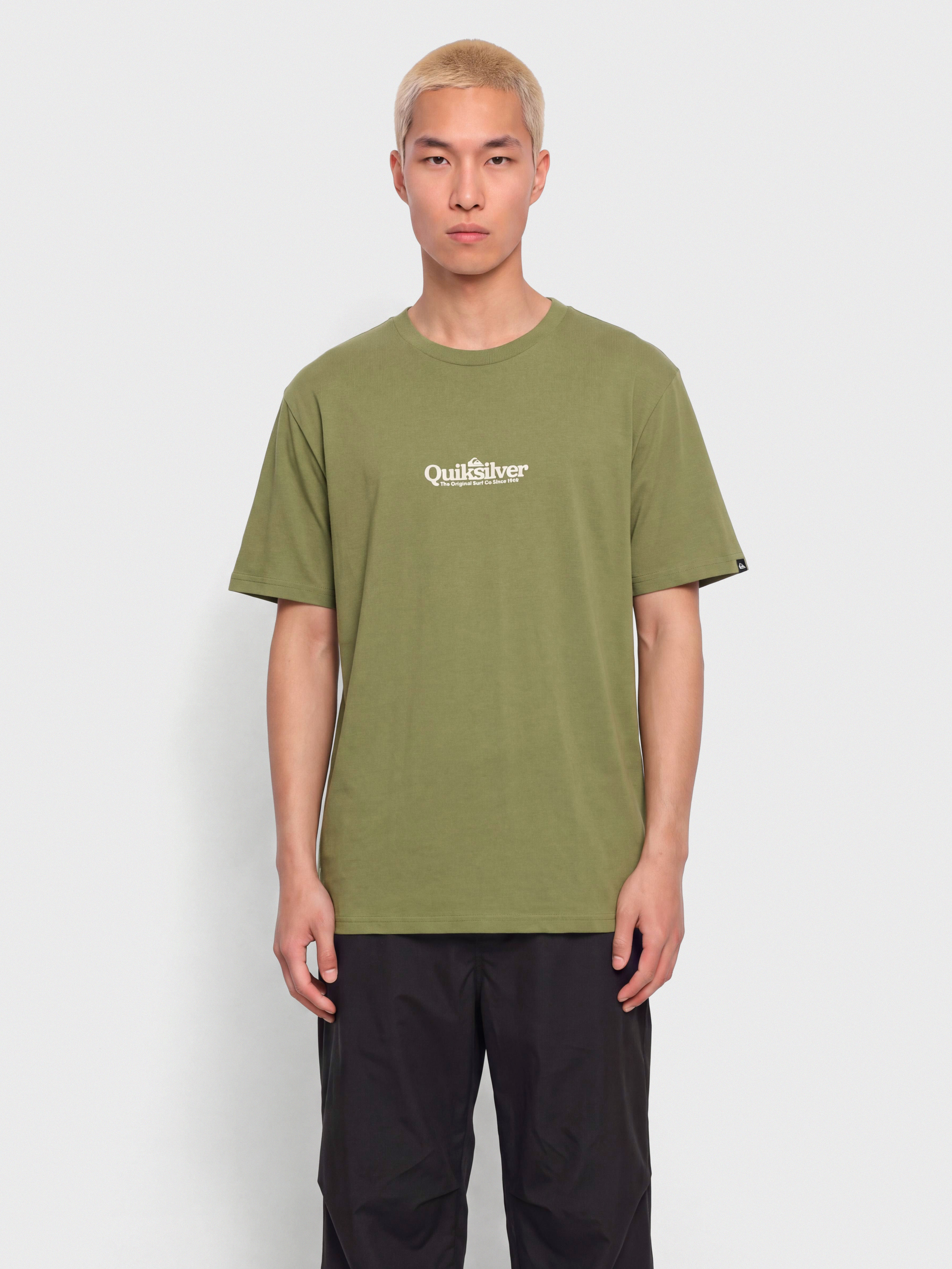 Тениска Quiksilver Fineline (loden green)