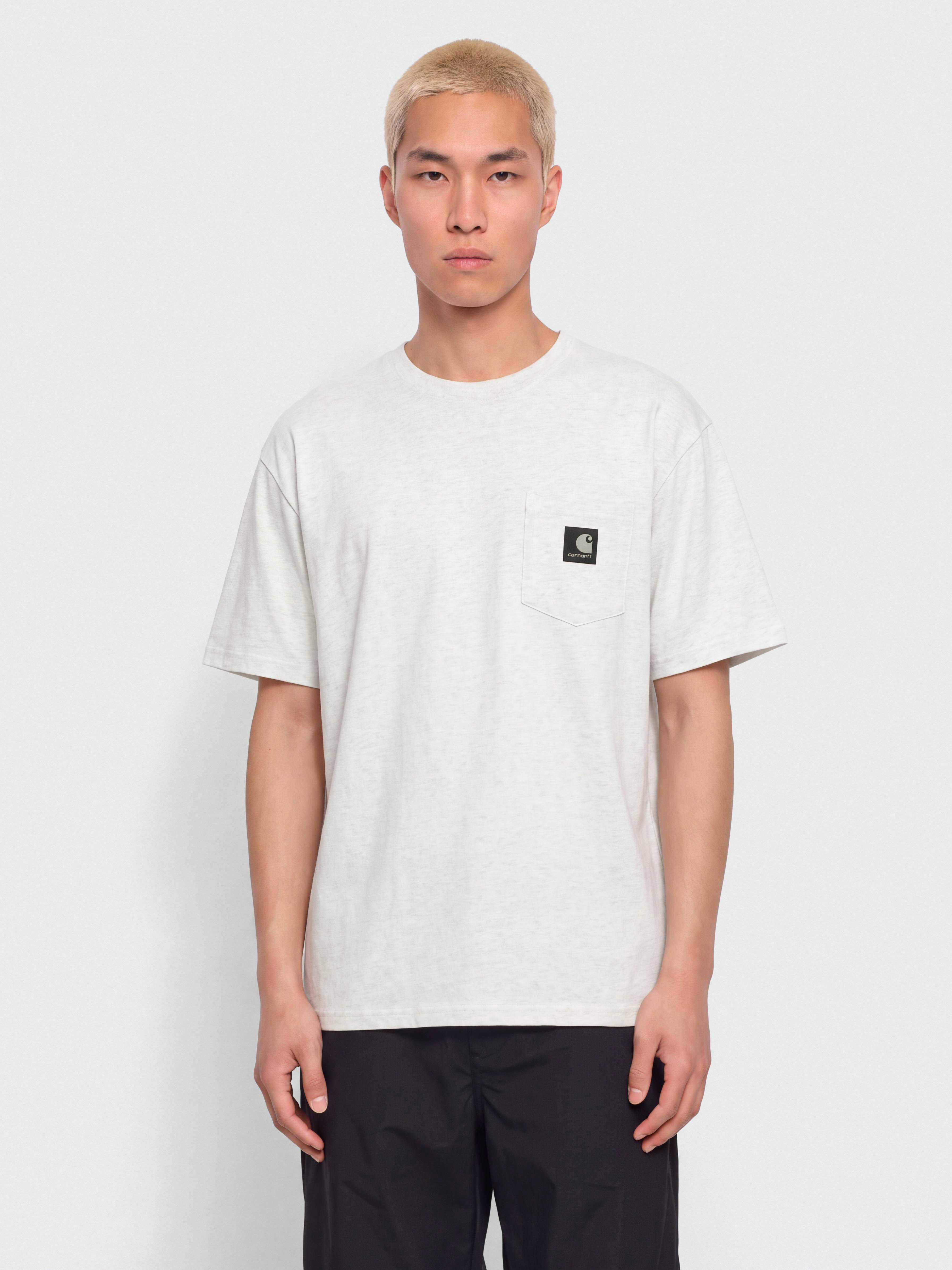 Тениска Carhartt WIP OG Loose Pocket (ash heather)