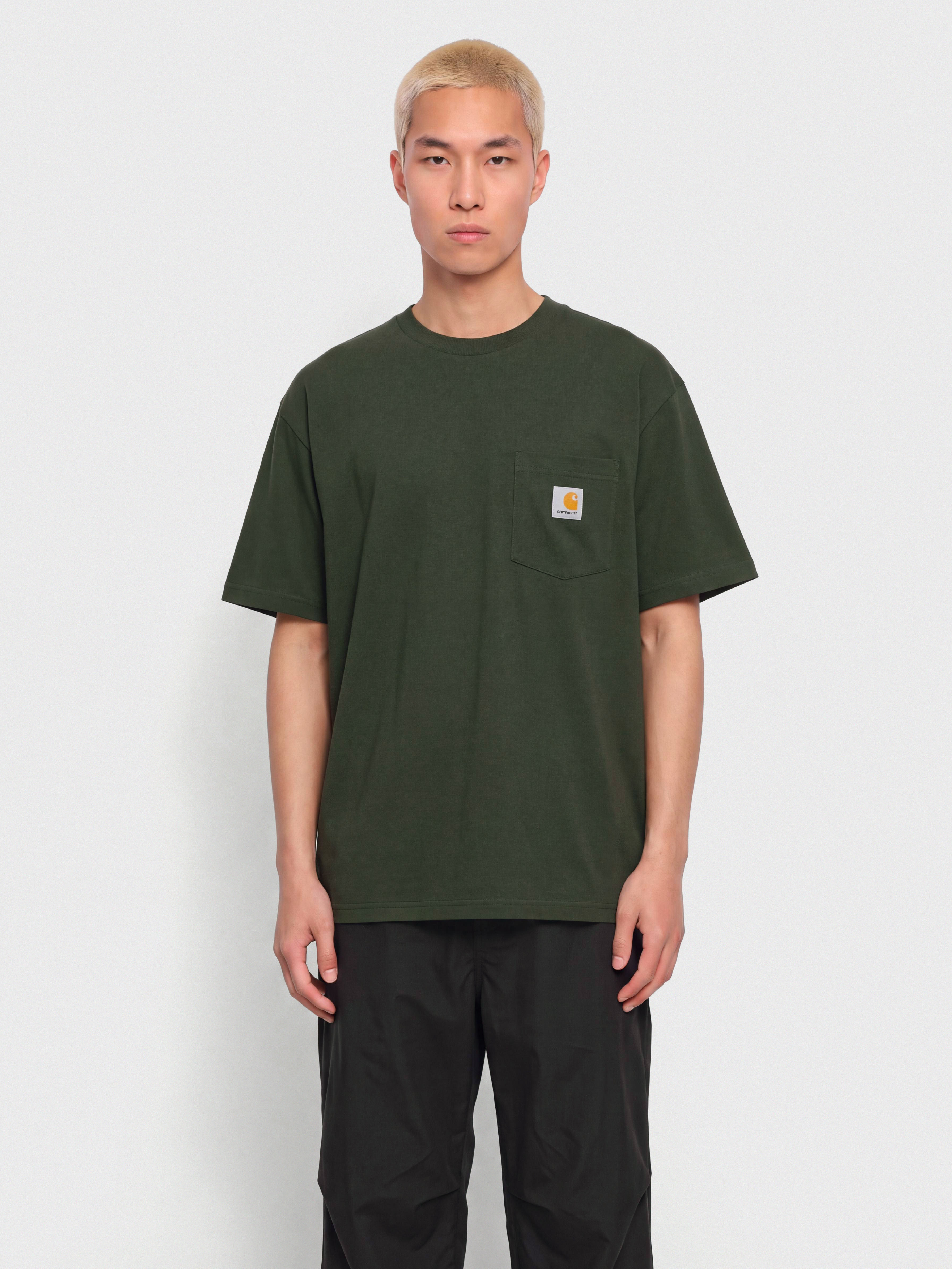 Тениска Carhartt WIP Work Pocket (raven)