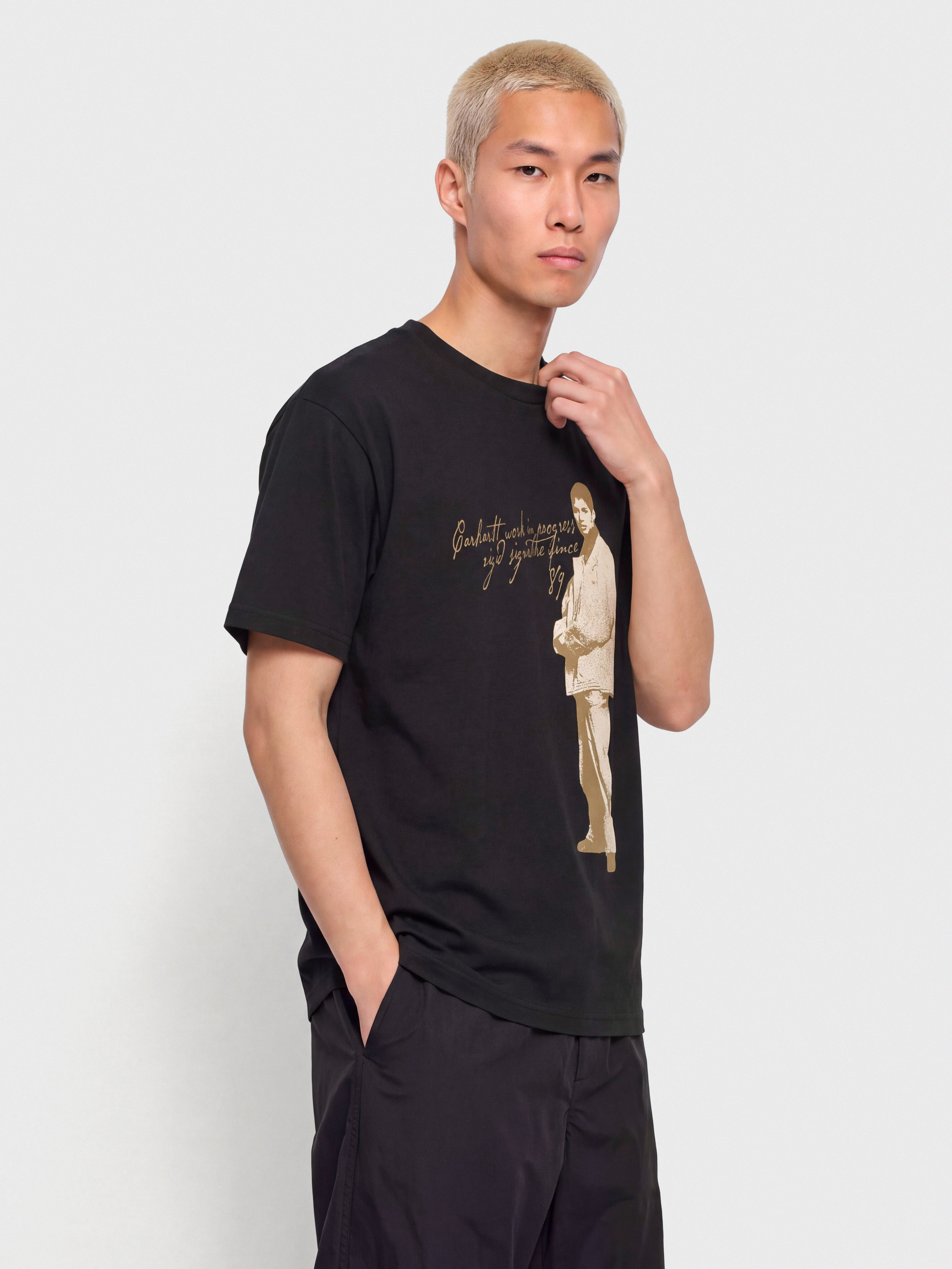 Тениска Carhartt WIP Archive 95 (black)