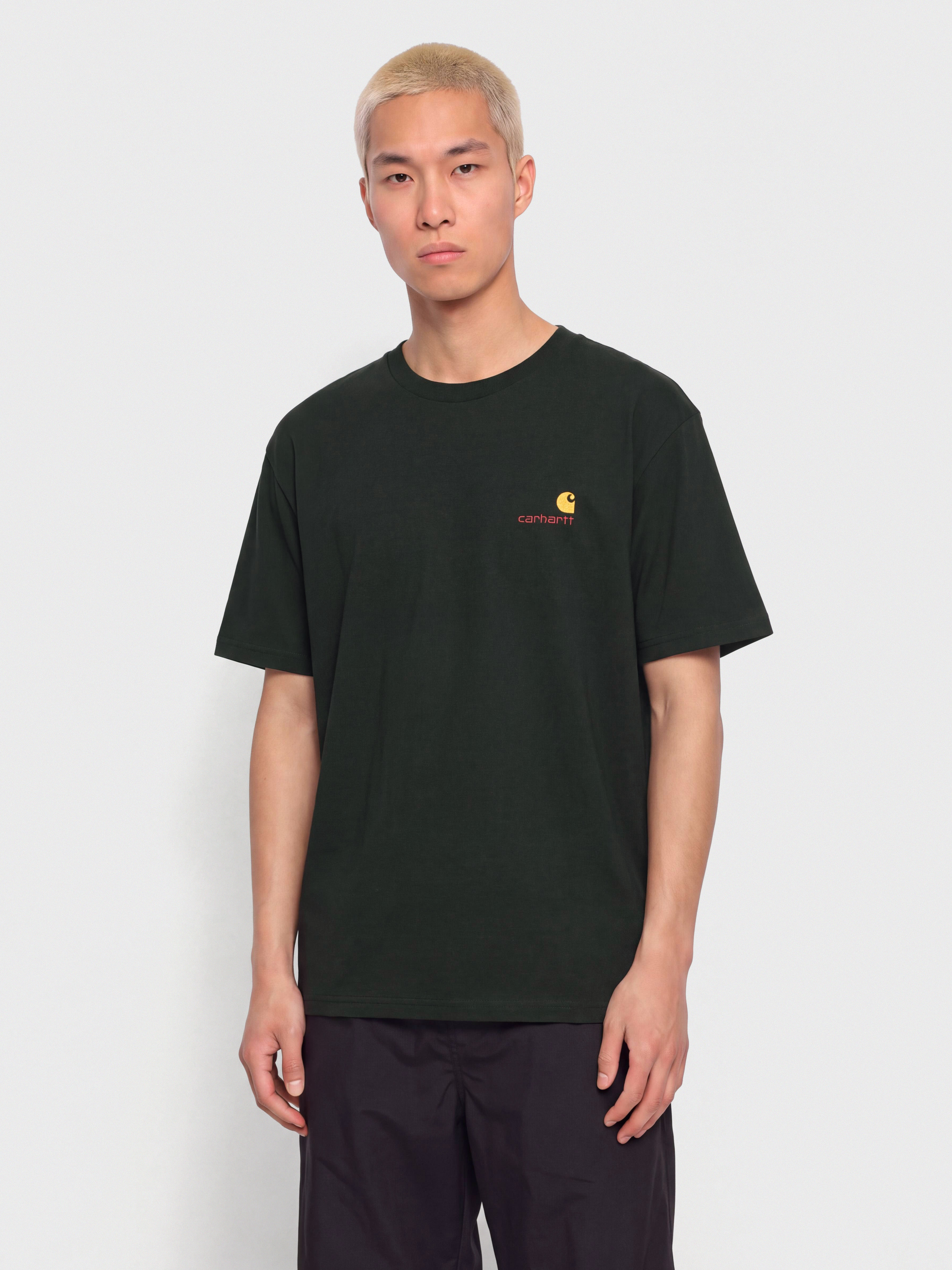 Тениска Carhartt WIP American Script (raven)