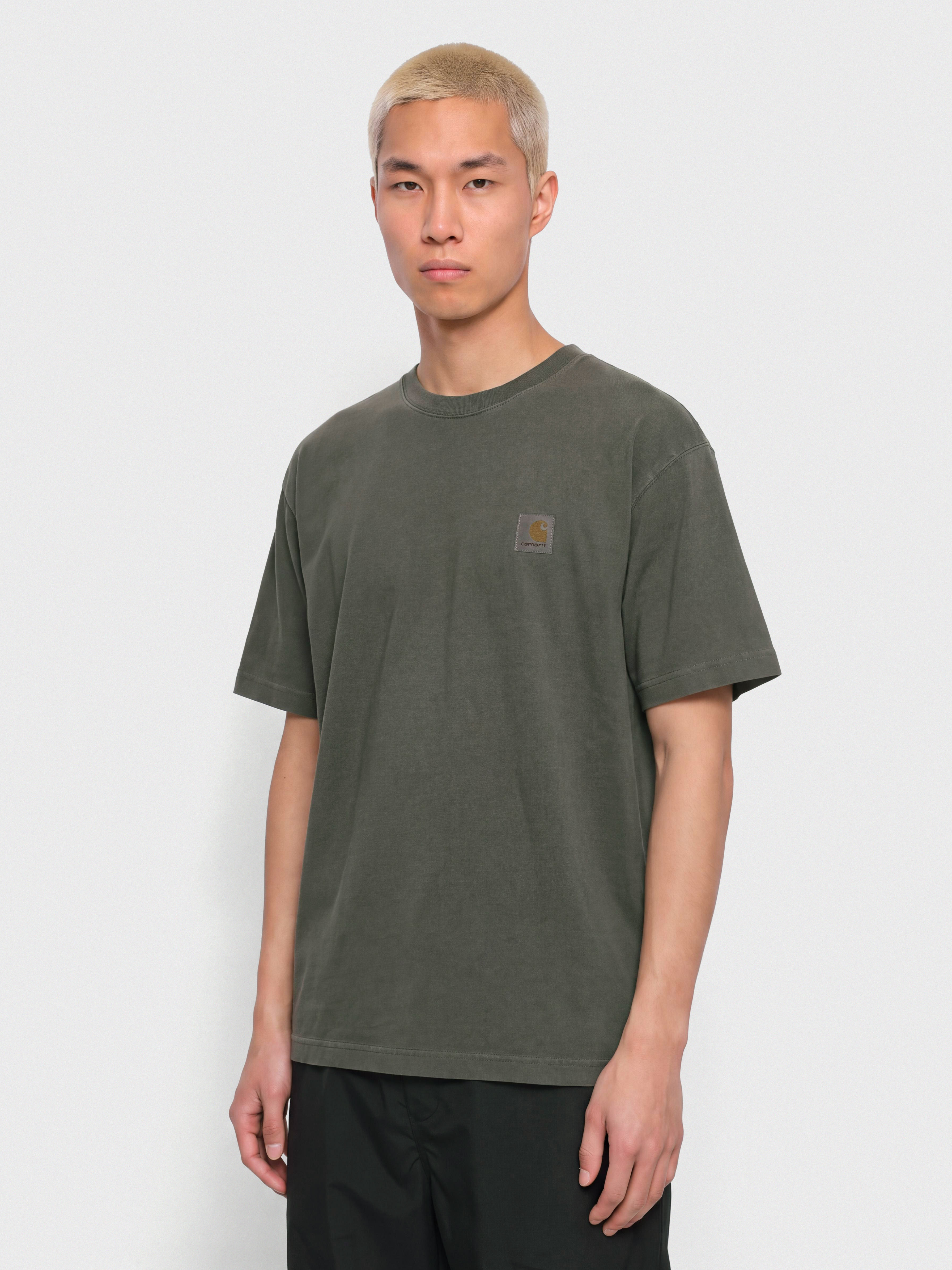 Тениска Carhartt WIP Vista (black/garment dyed)