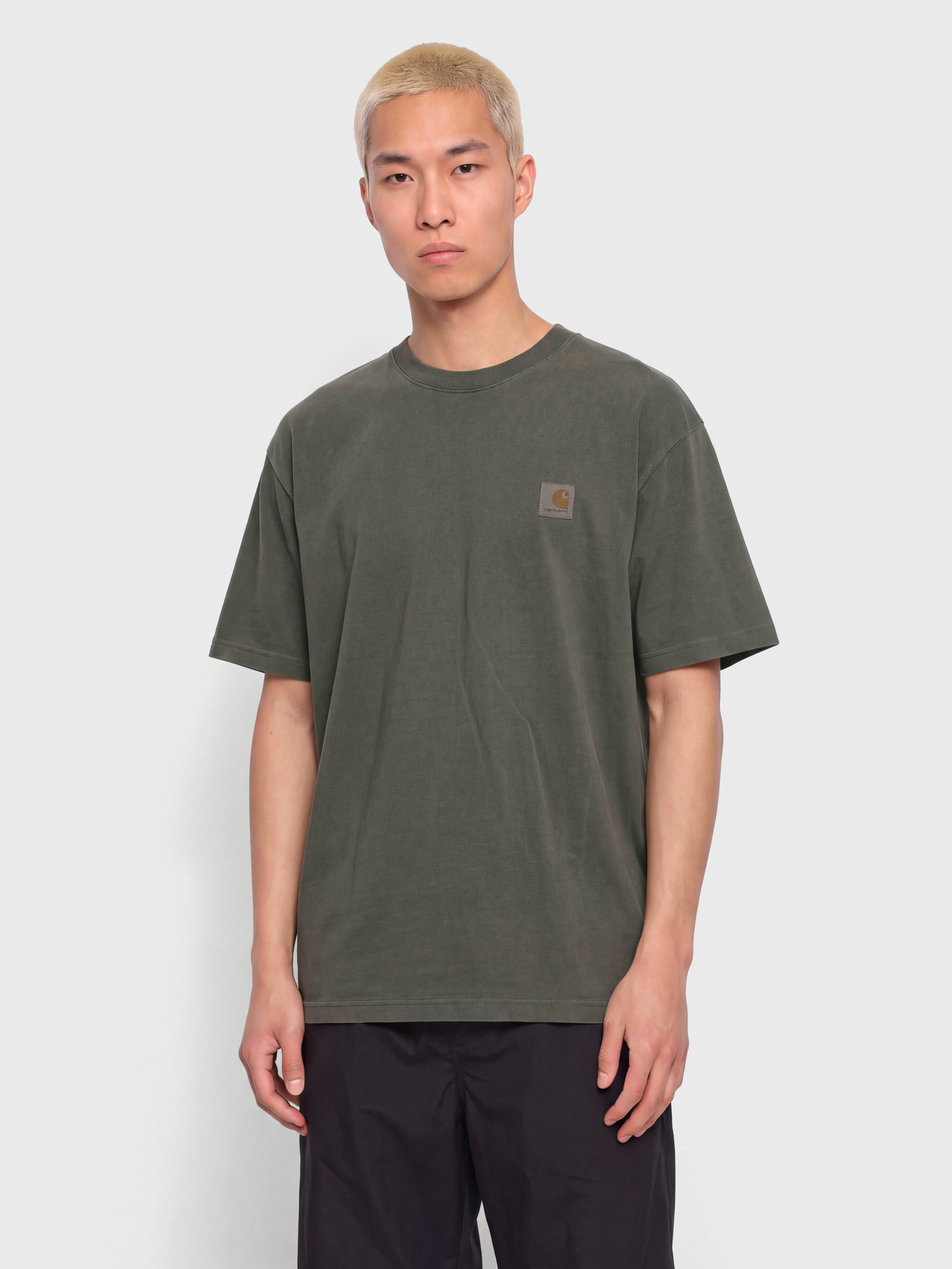 Тениска Carhartt WIP Vista (black/garment dyed)