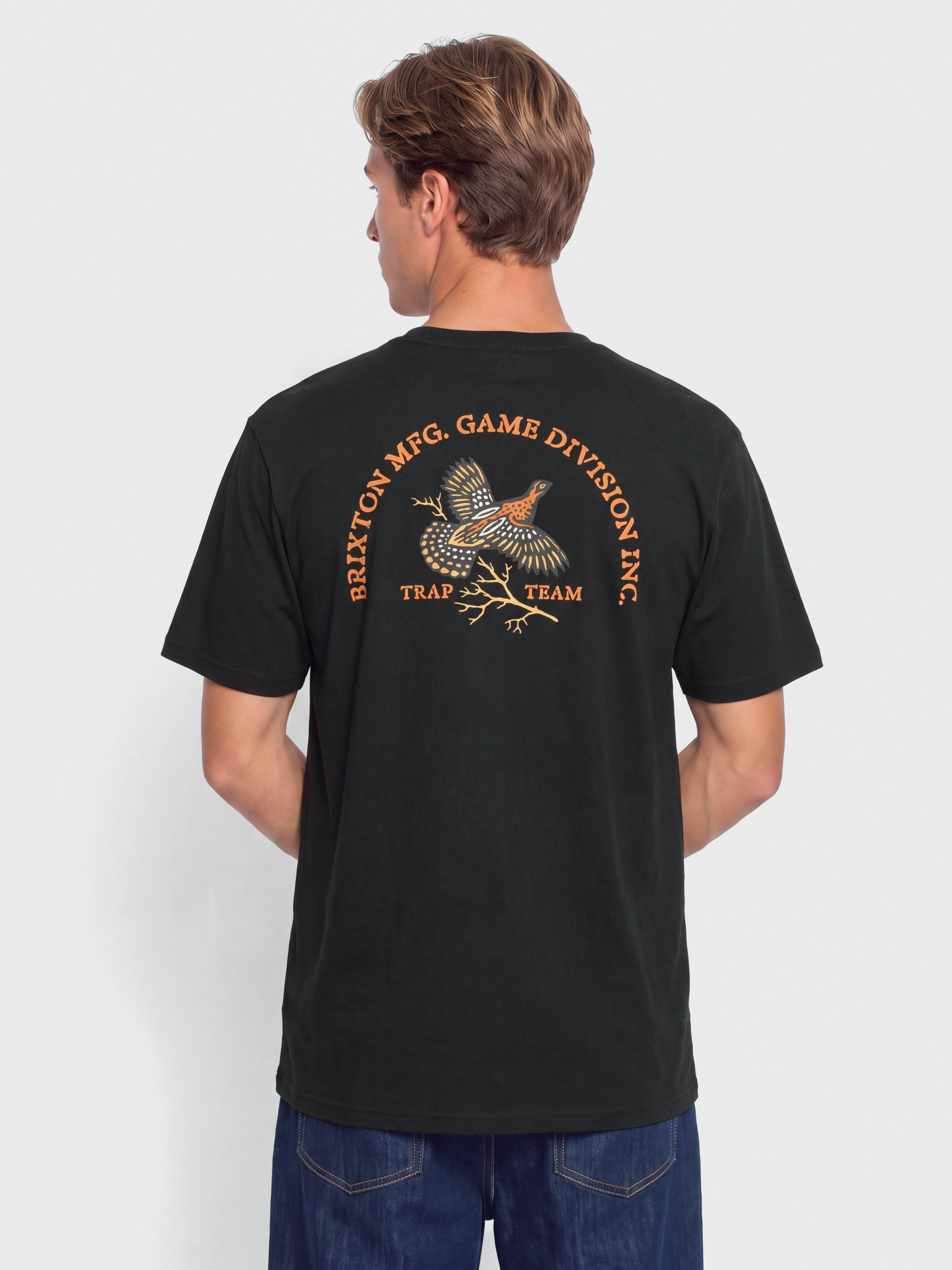 Тениска Brixton Game S/S Tlrt (black)