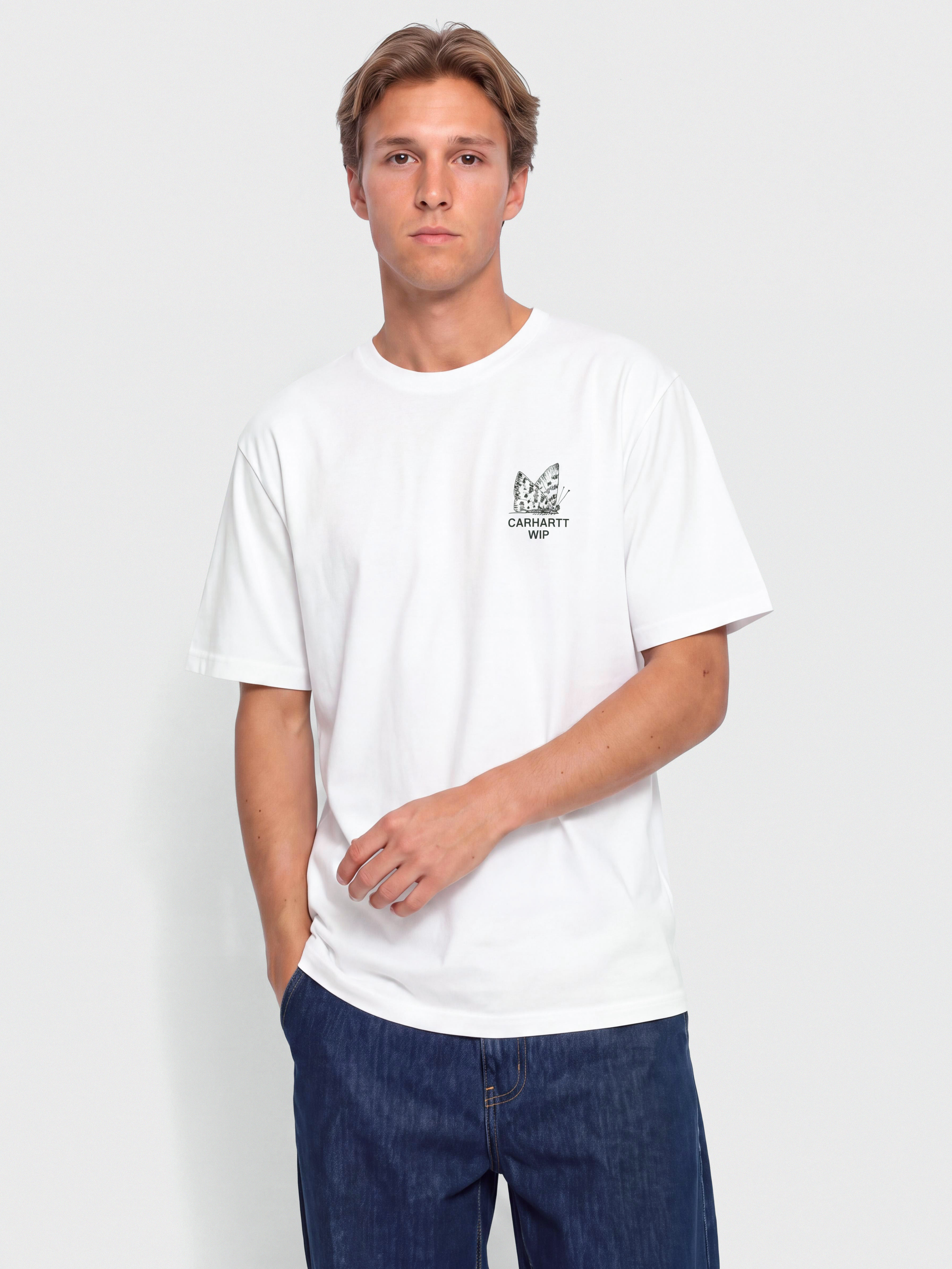 Тениска Carhartt WIP Hourglass (white)