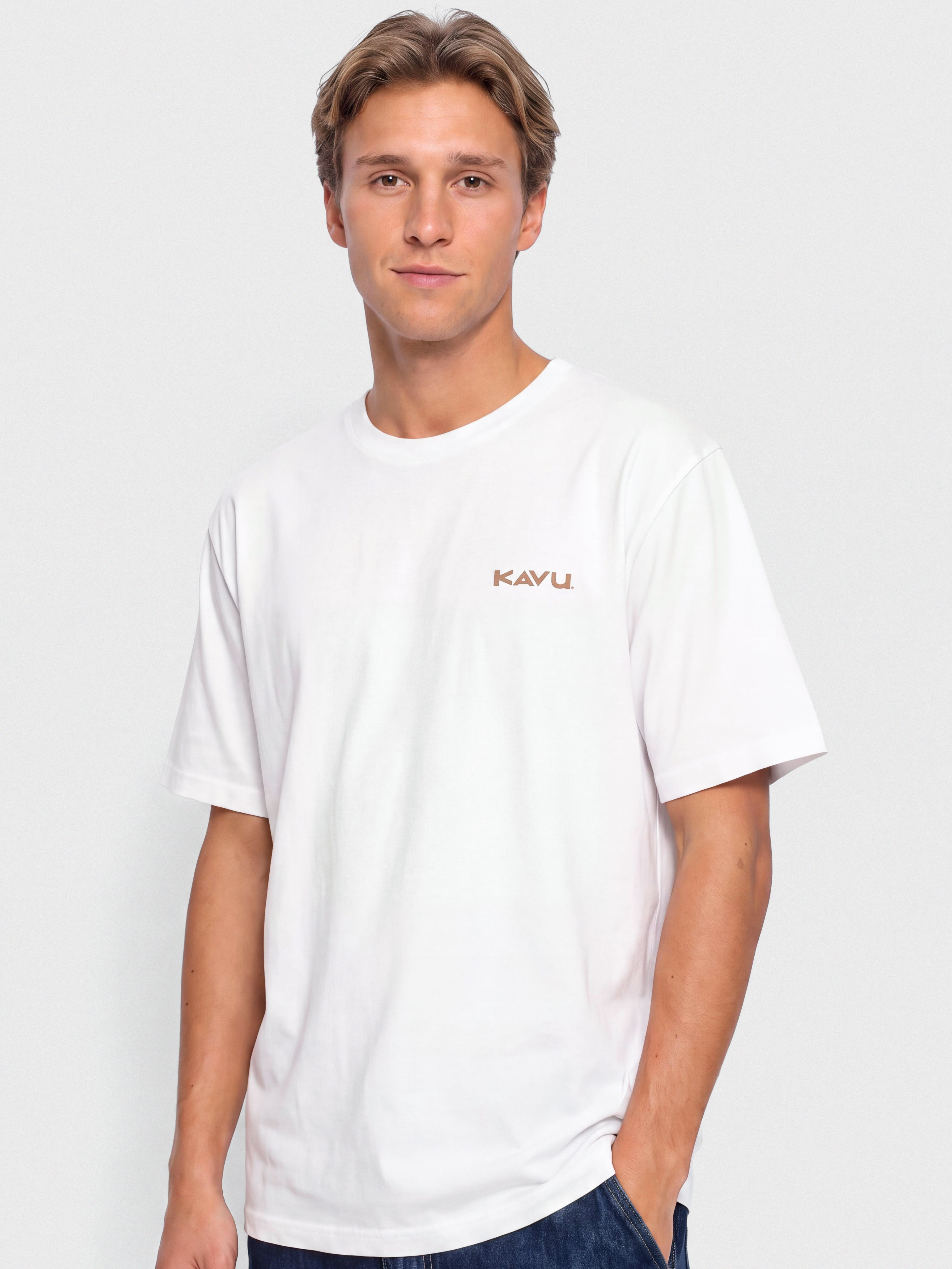 Тениска Kavu Landscape (off white)