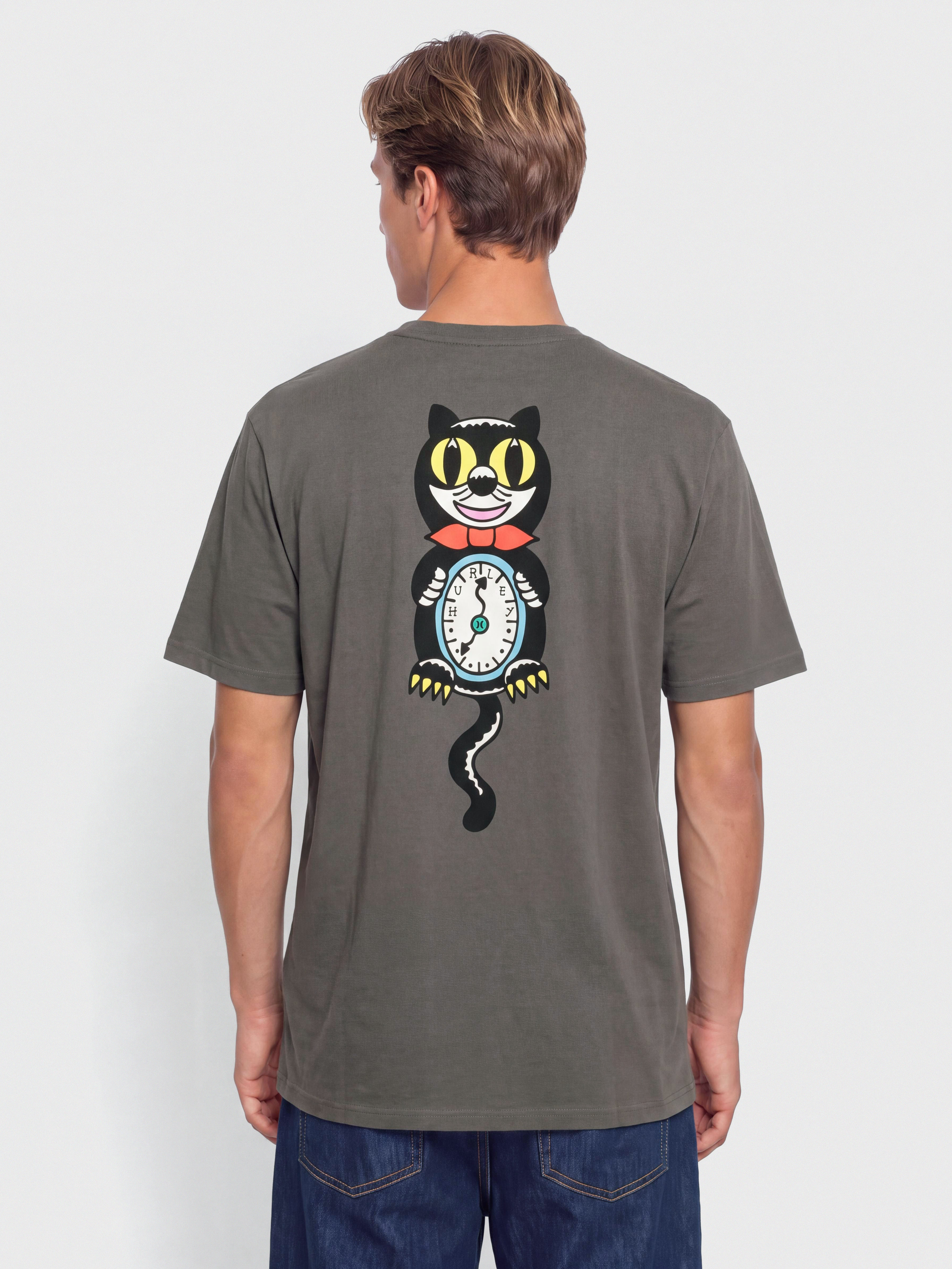 Тениска Hurley Etam Cat (grey)