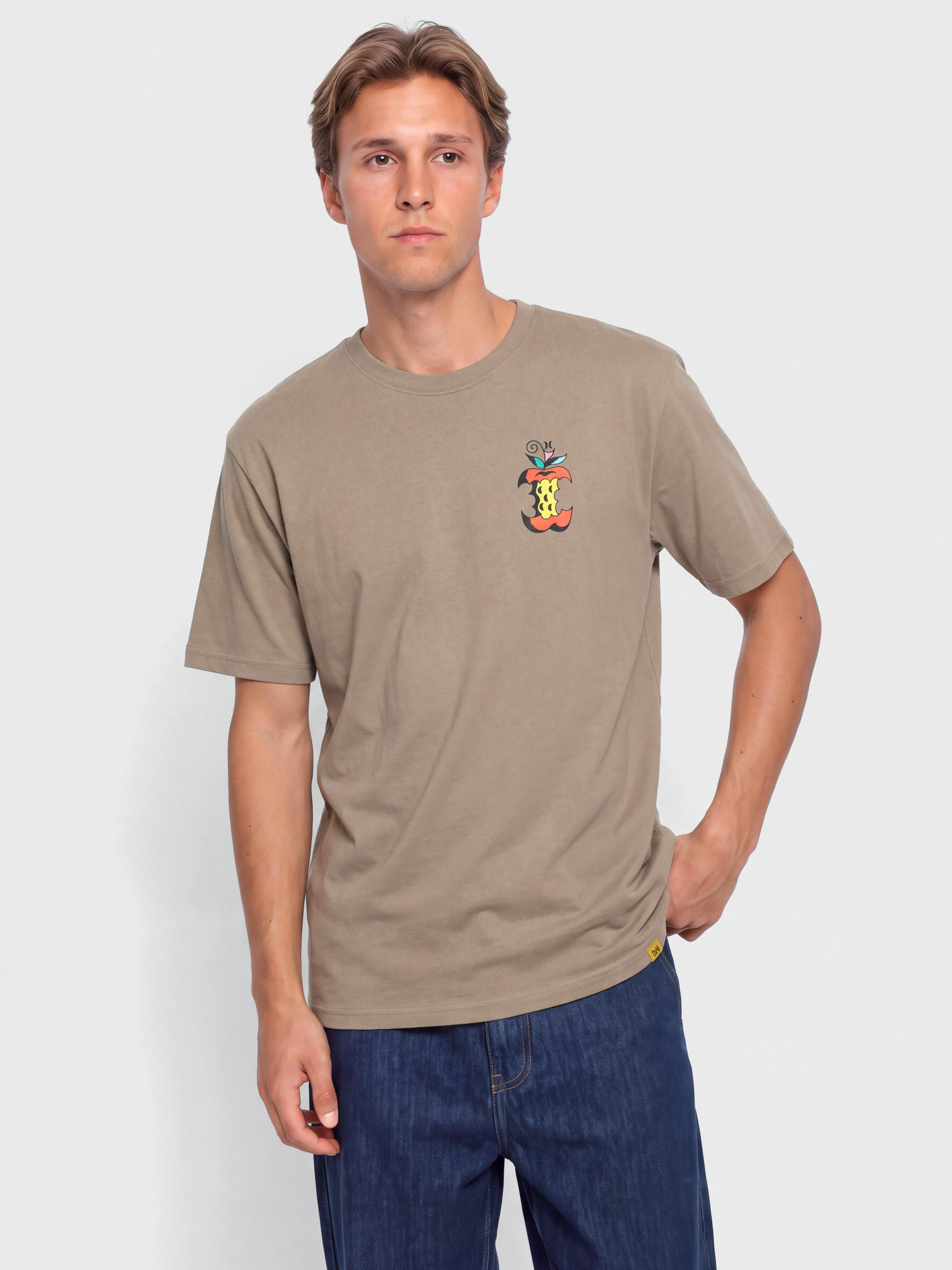 Тениска Hurley Etam Apple (taupe)