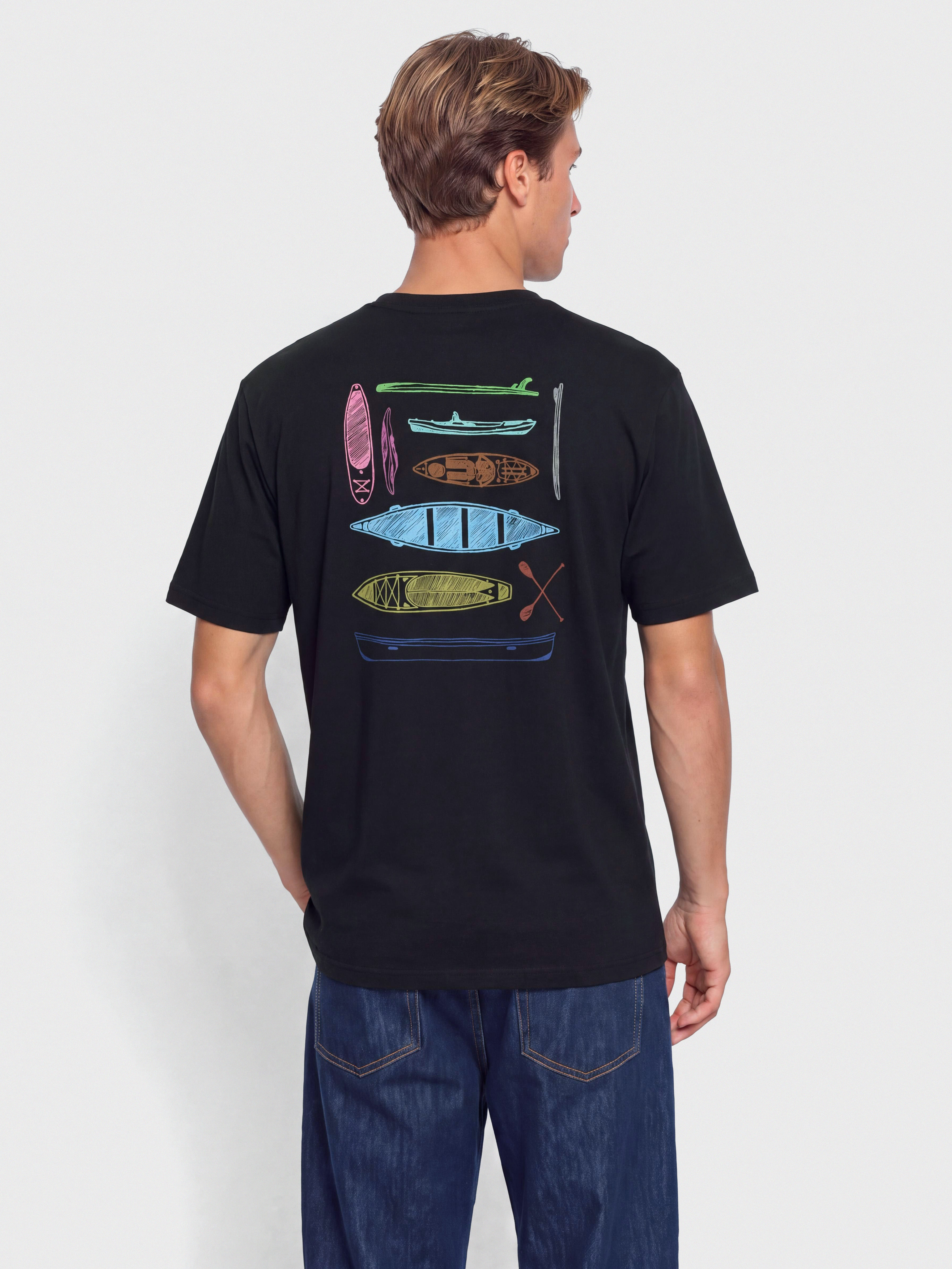 Тениска Kavu Paddle Out (black)