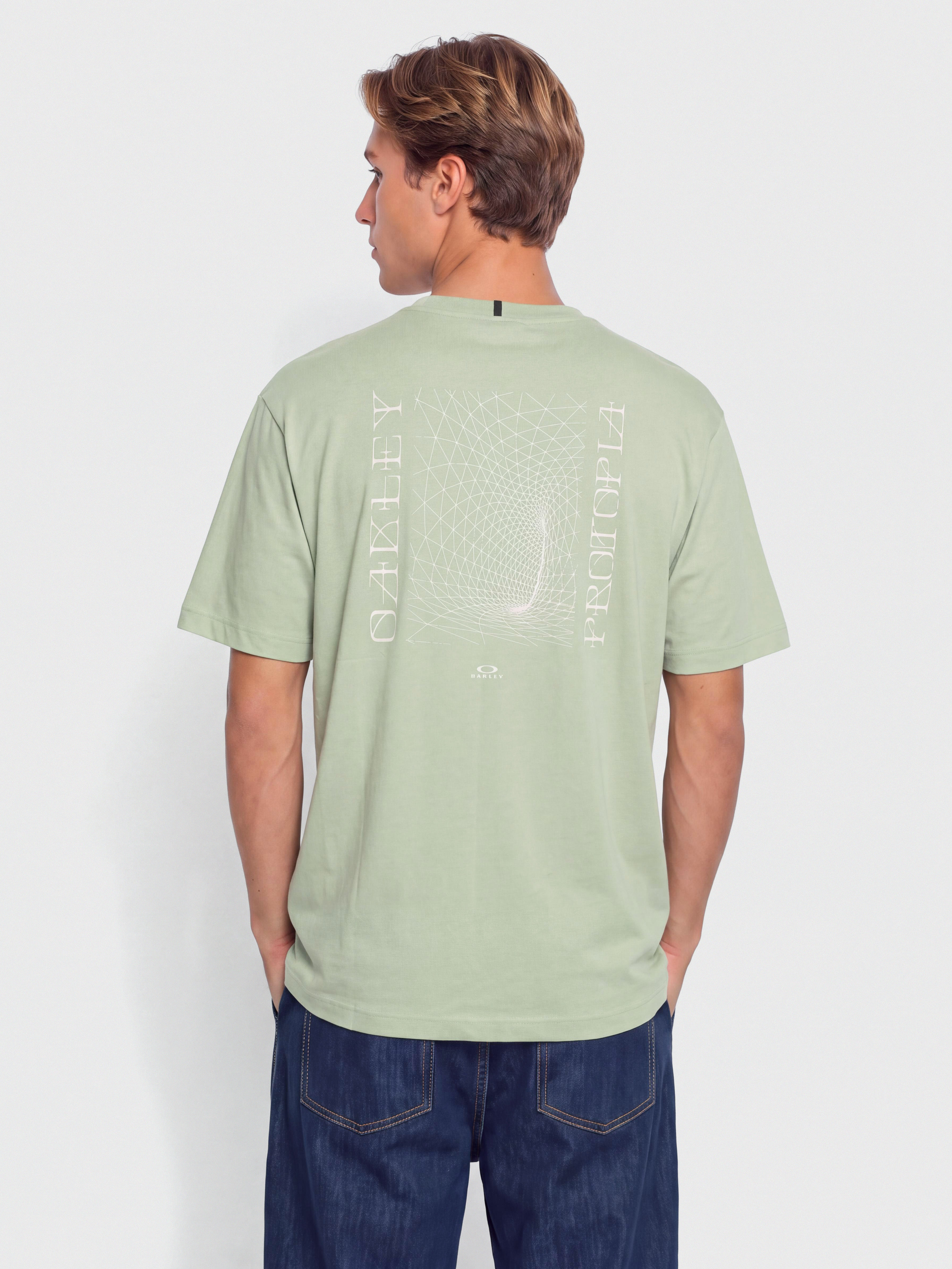 Тениска Oakley Reserve Momento Protopia (faded green)