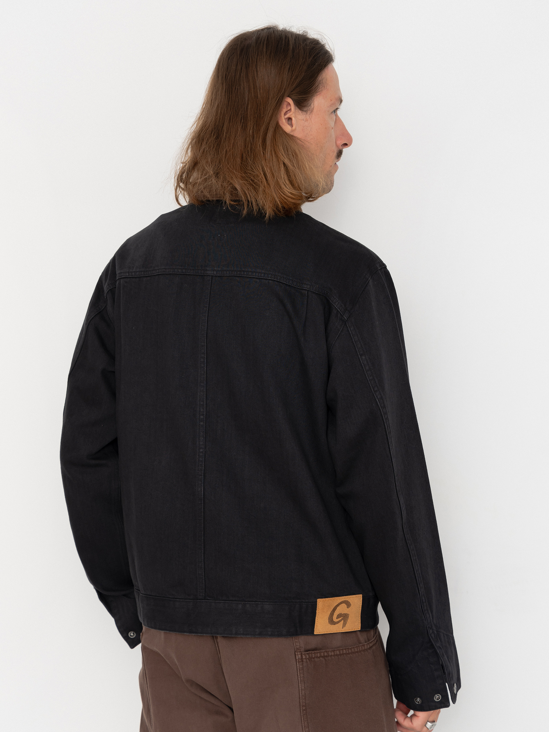 Яке Gramicci Japanese Denim Trucker (true black)