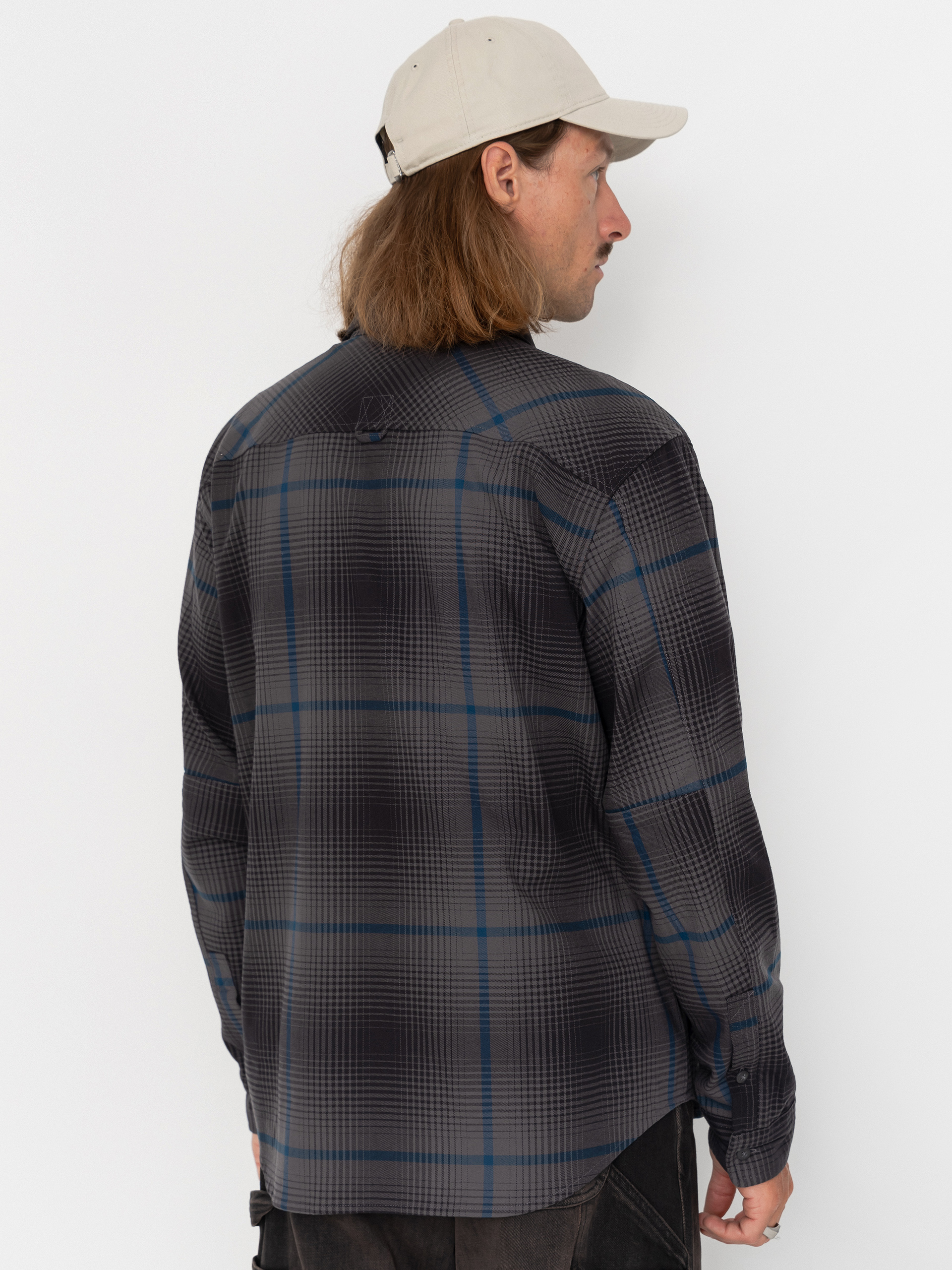 Риза Fox Survivalist Fire Flannel (dark shadow)