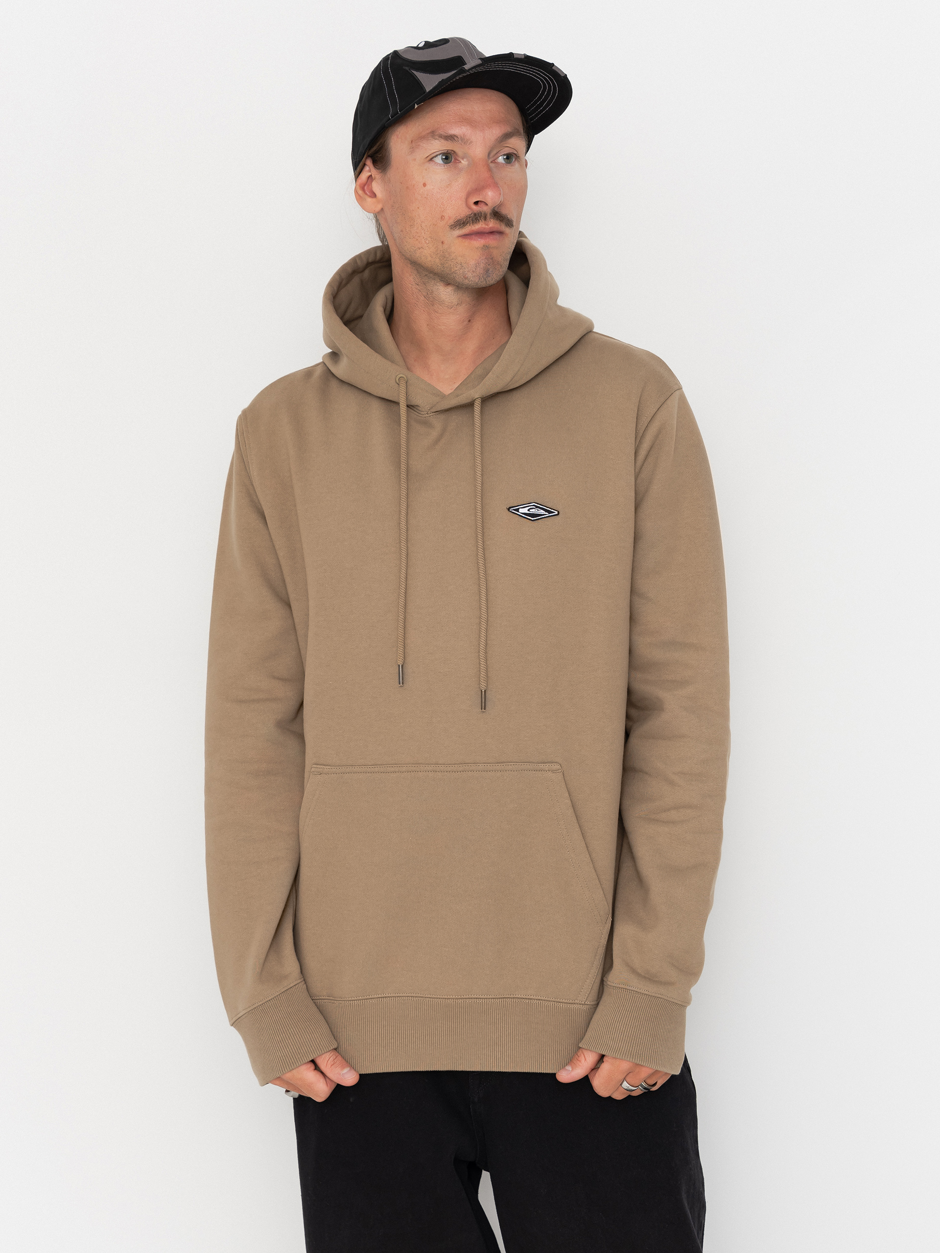 Суитшърт с качулка Quiksilver Diamond HD