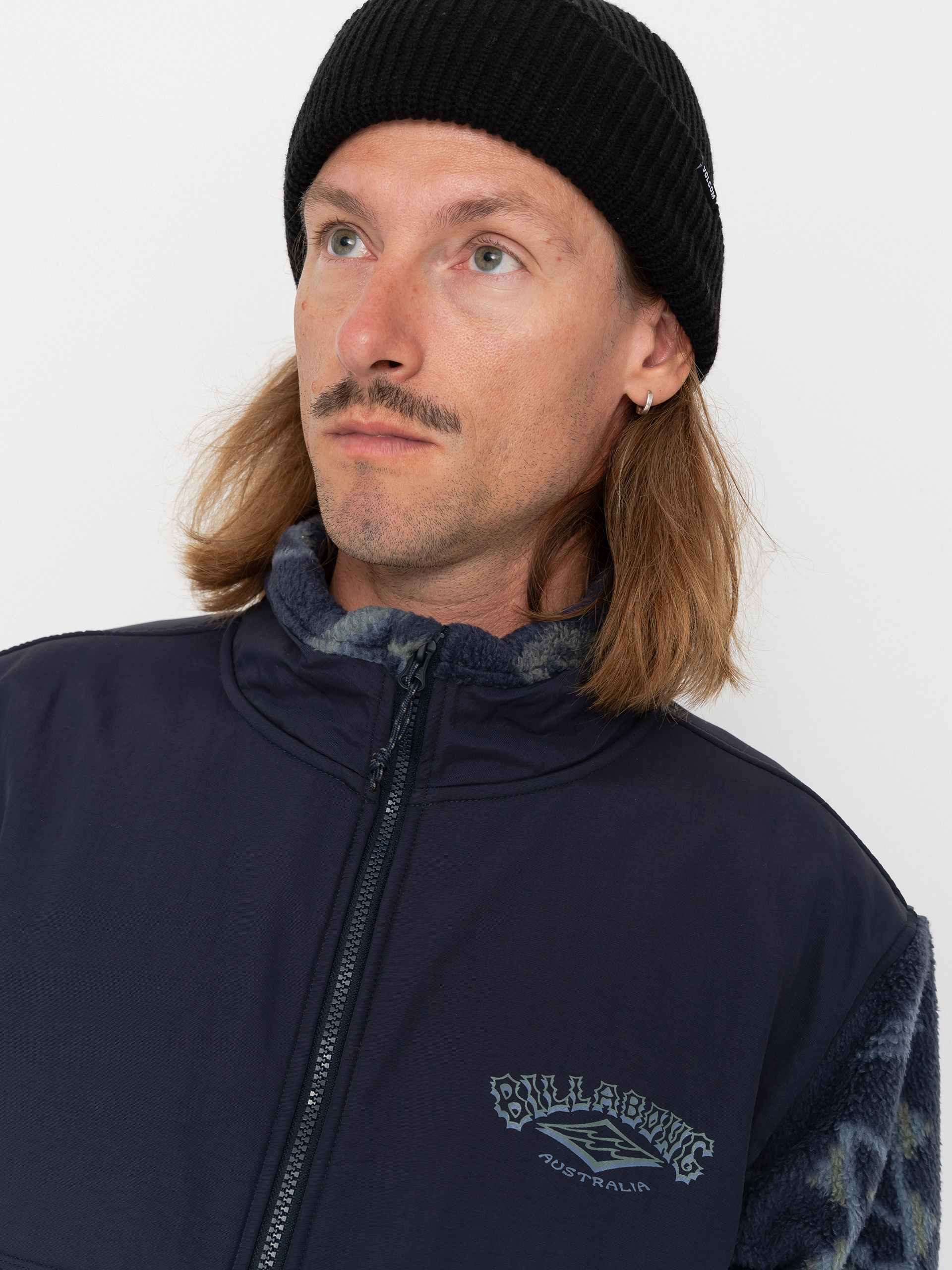 Мъжки Поларени суитшърт Billabong Boundary Re Issue (navy)