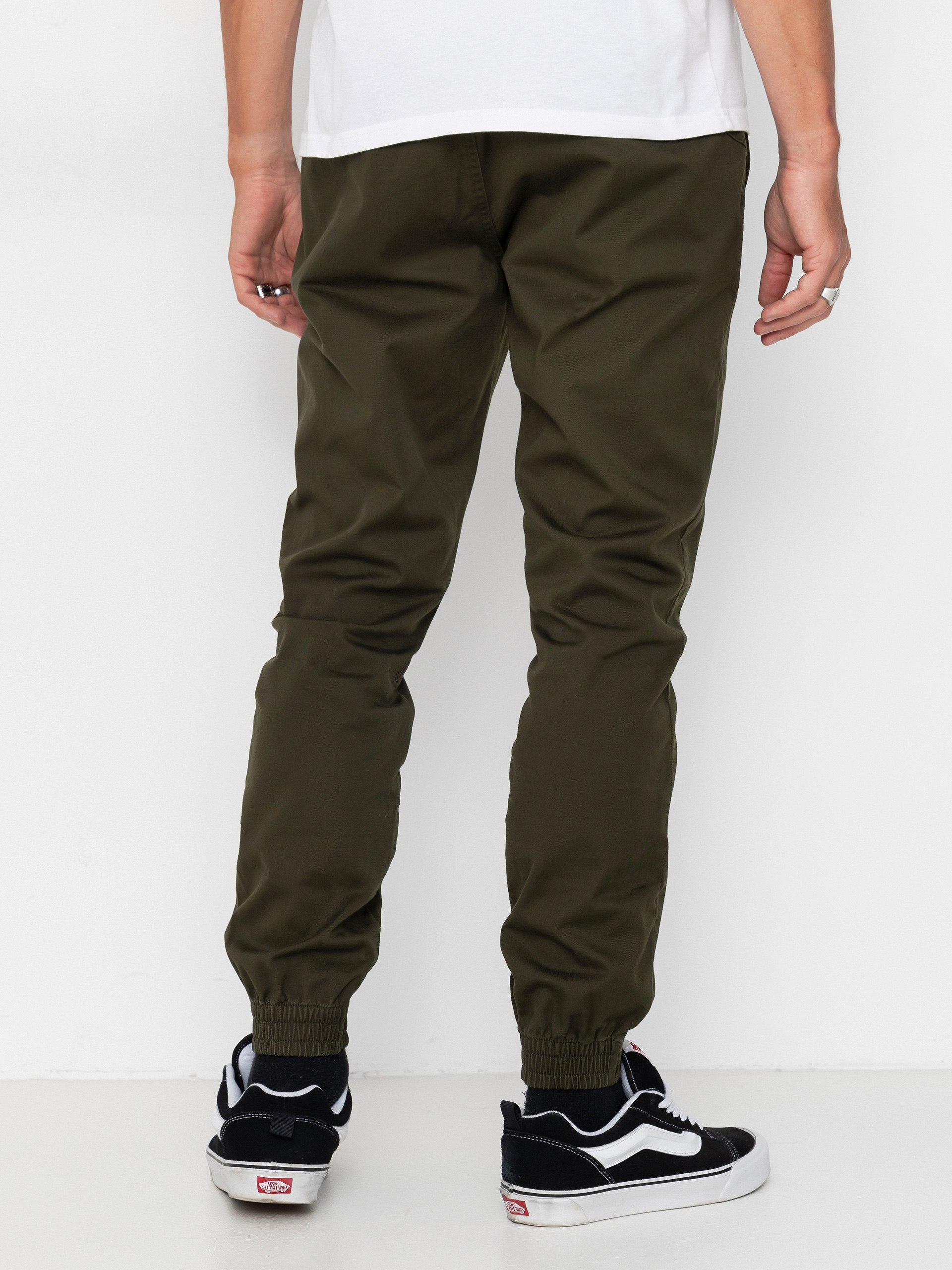 Панталони Volcom Frickin Slim Jogger (dark green)
