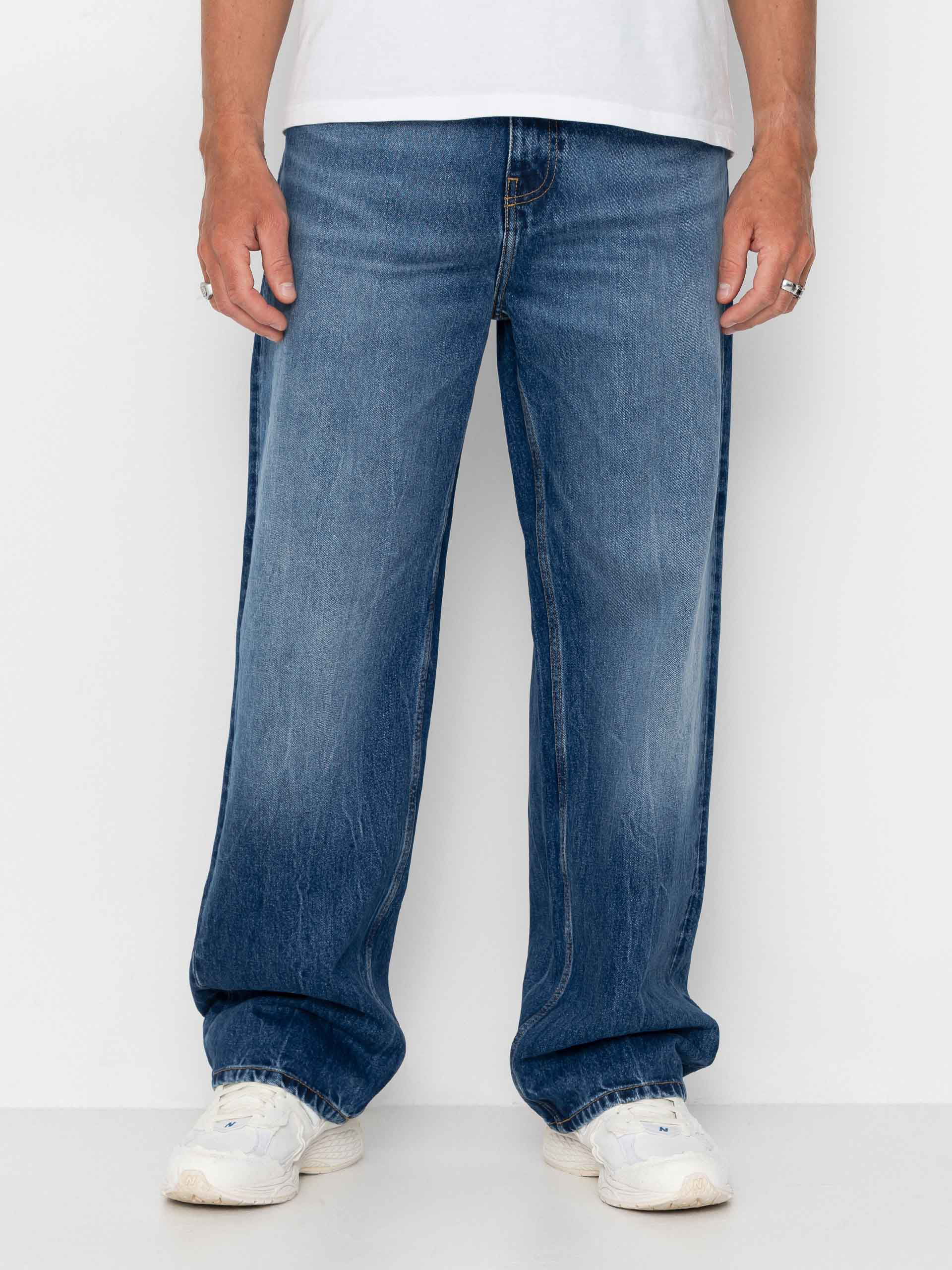 Панталони Carhartt WIP Payson (blue/marble used wash)