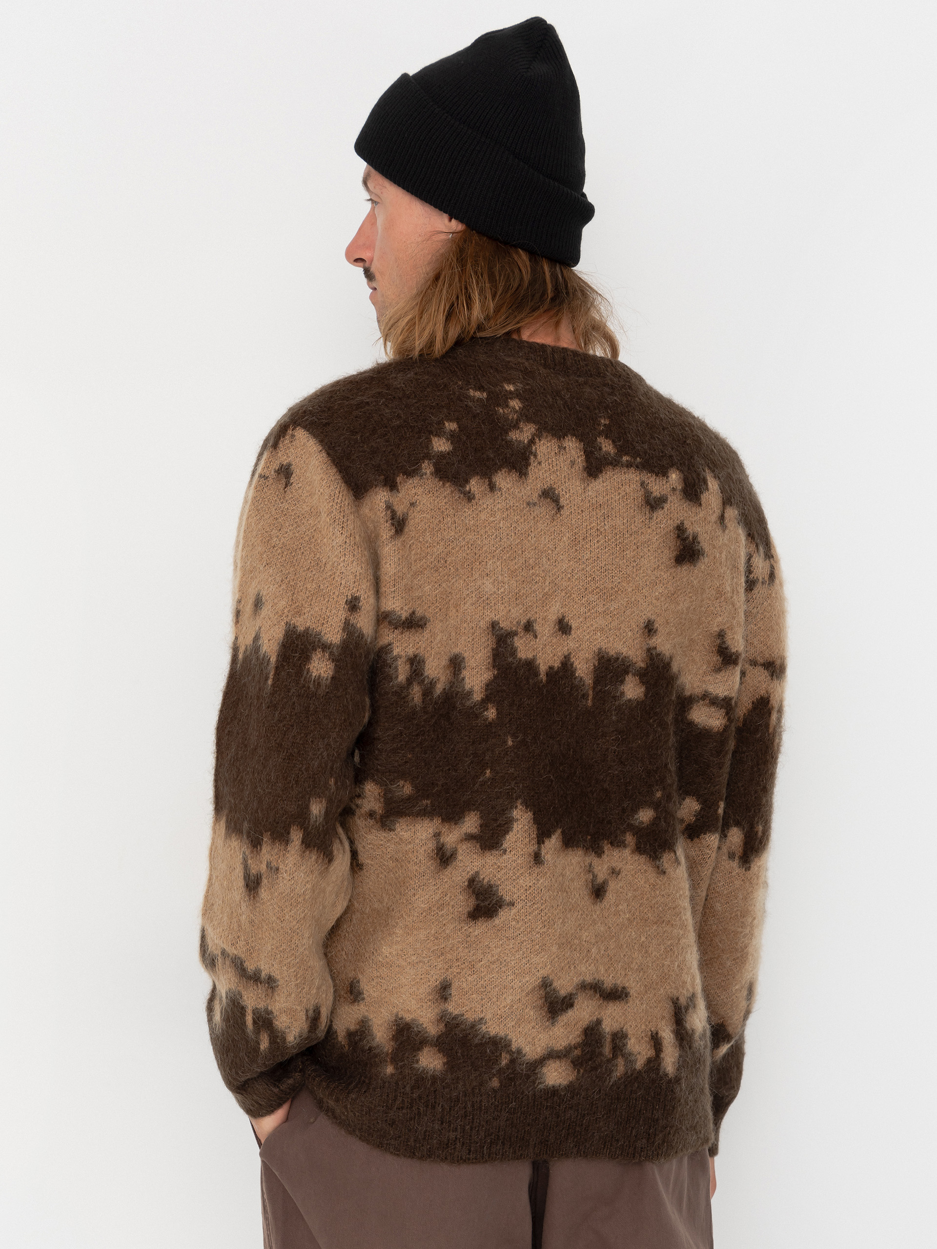 Пуловер Gramicci Mohair Splatter (taupe splatter)